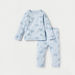 Juniors Dolphin Print T-shirt and Pyjama Set-Pyjama Sets-thumbnailMobile-0