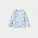 Juniors Dolphin Print T-shirt and Pyjama Set-Pyjama Sets-thumbnail-1