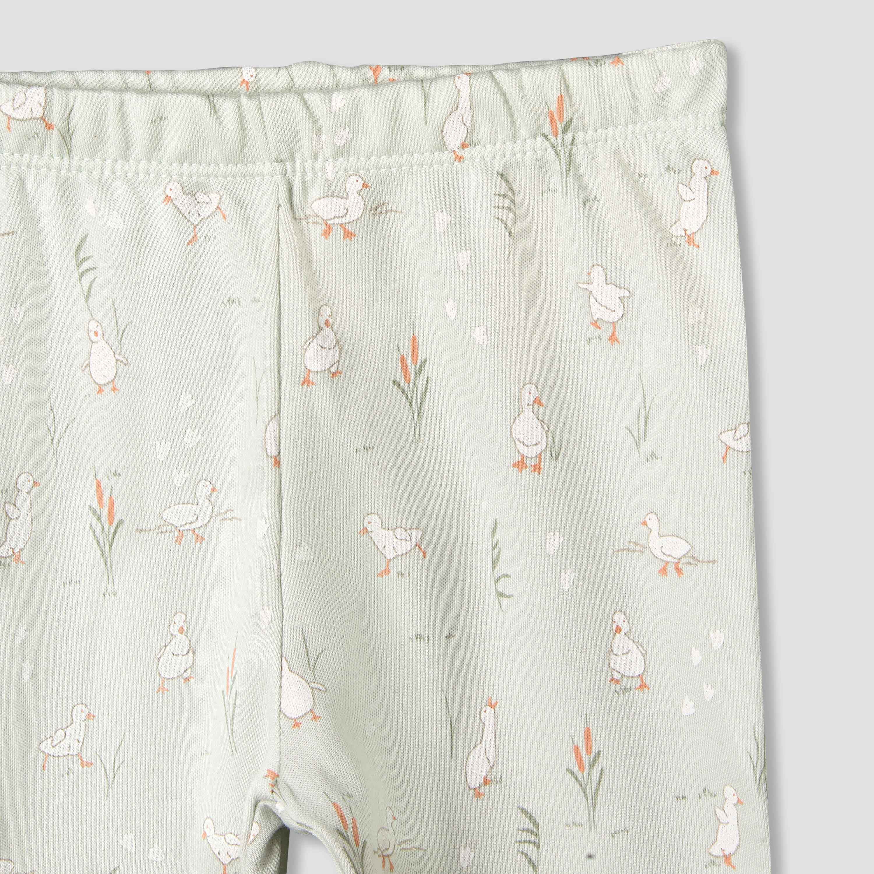 Juniors Cotton Long Sleeves Pyjama Set with Duck Print-baby-girls-clothing-nightwear-pyjamasets-image-6