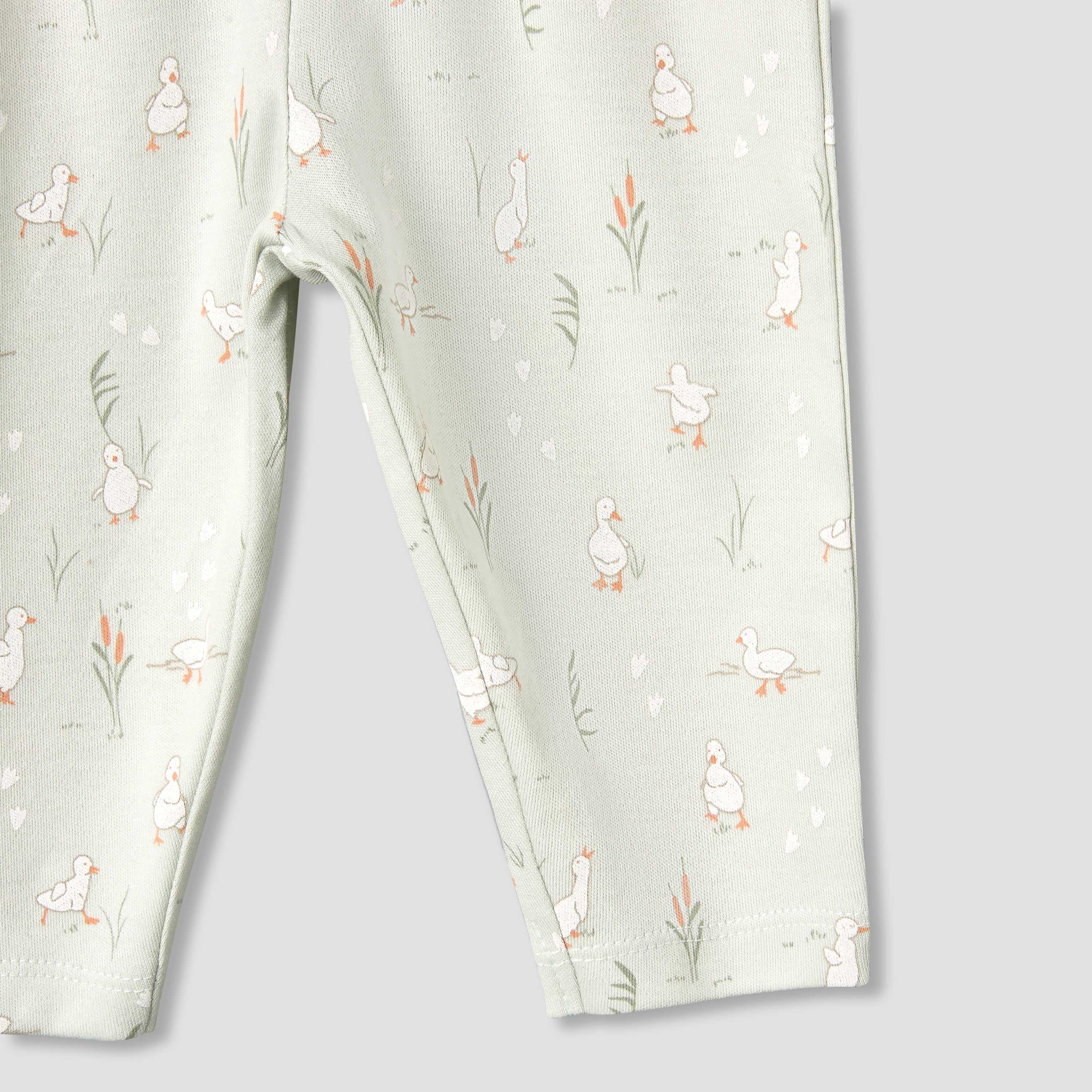 Juniors Cotton Long Sleeves Pyjama Set with Duck Print-baby-girls-clothing-nightwear-pyjamasets-image-7