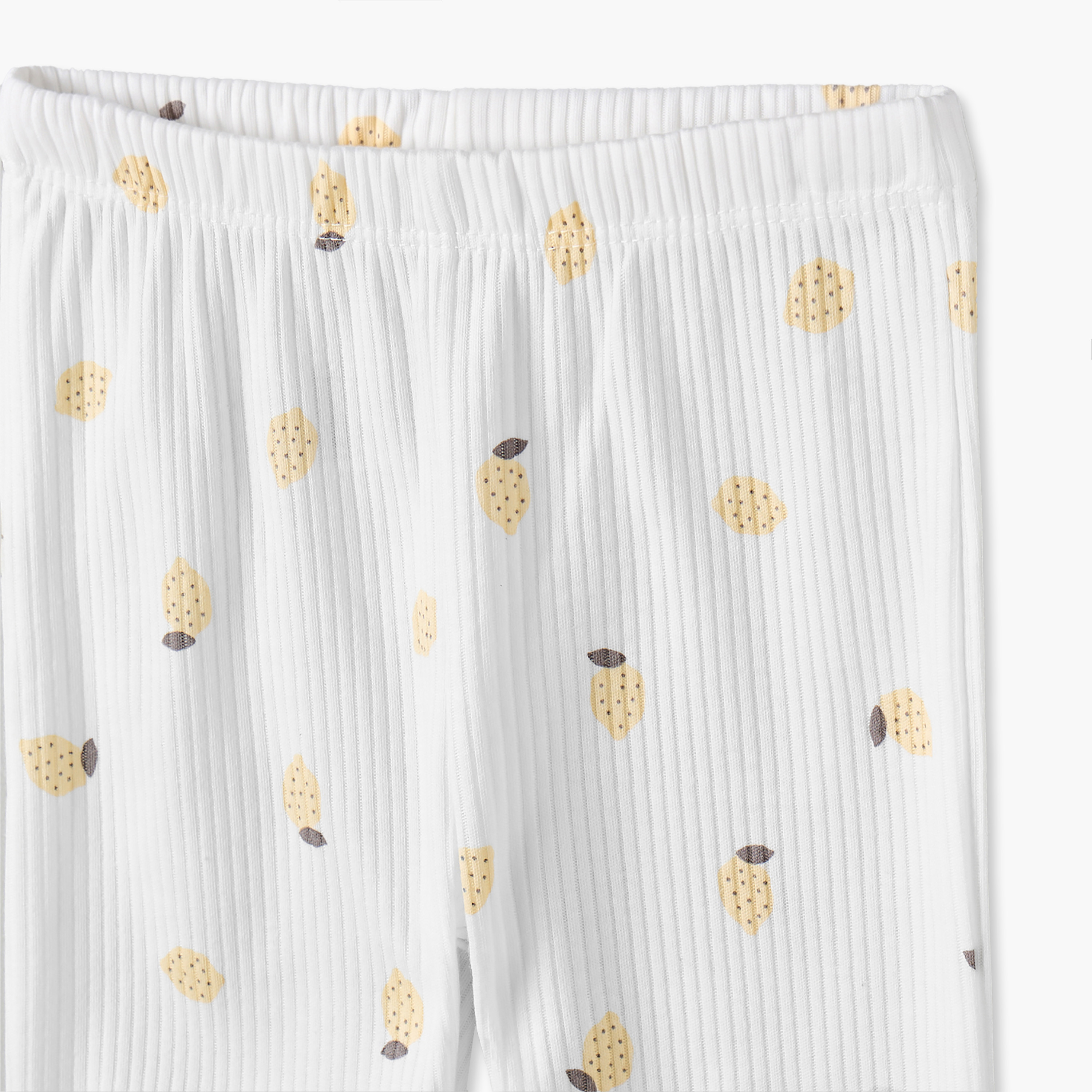 طقم بيجاما قطن بياقة ضيقة وأكمام طويلة وطبعات فواكه من جونيورز-baby-girls-clothing-nightwear-pyjamasets-image-8
