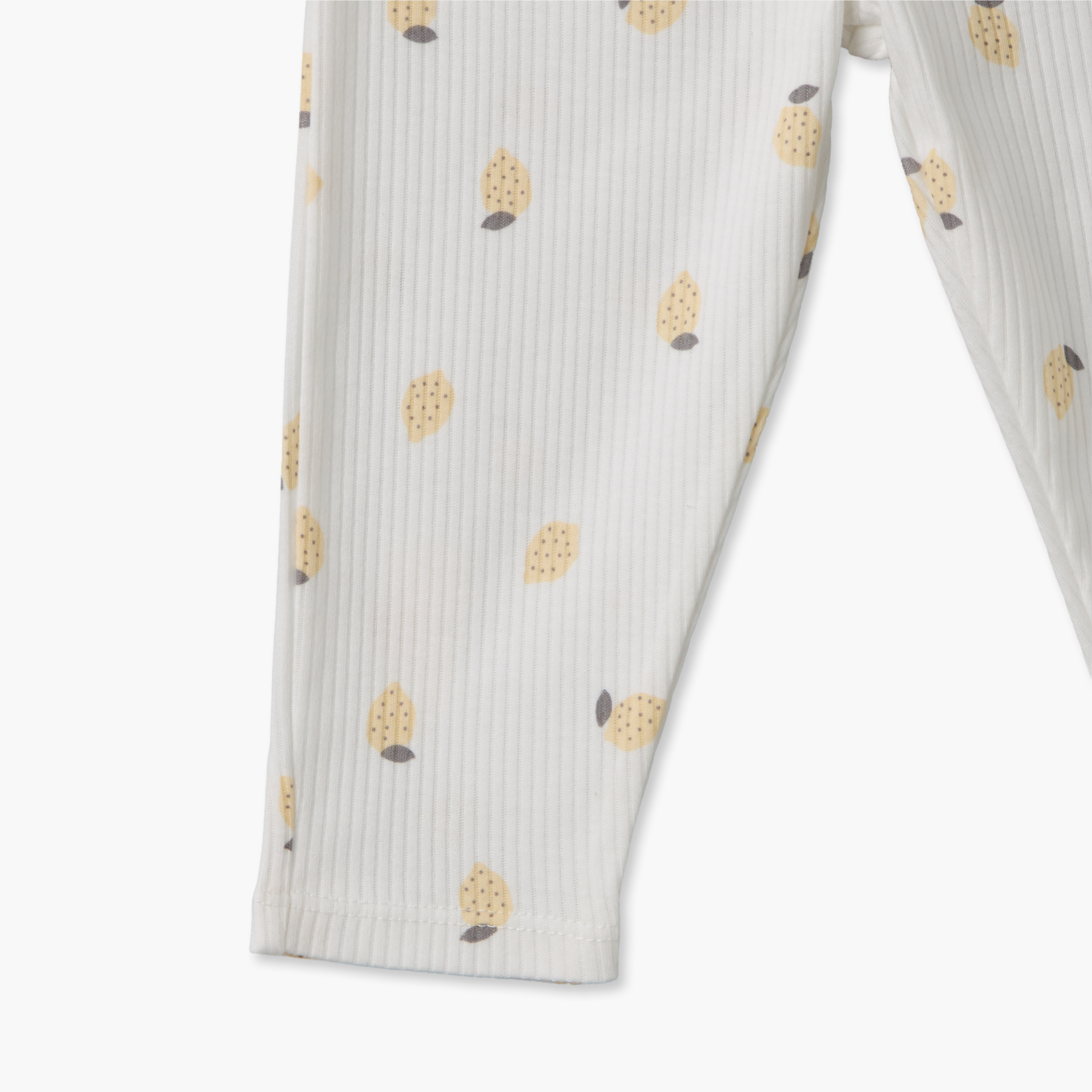 طقم بيجاما قطن بياقة ضيقة وأكمام طويلة وطبعات فواكه من جونيورز-baby-girls-clothing-nightwear-pyjamasets-image-10