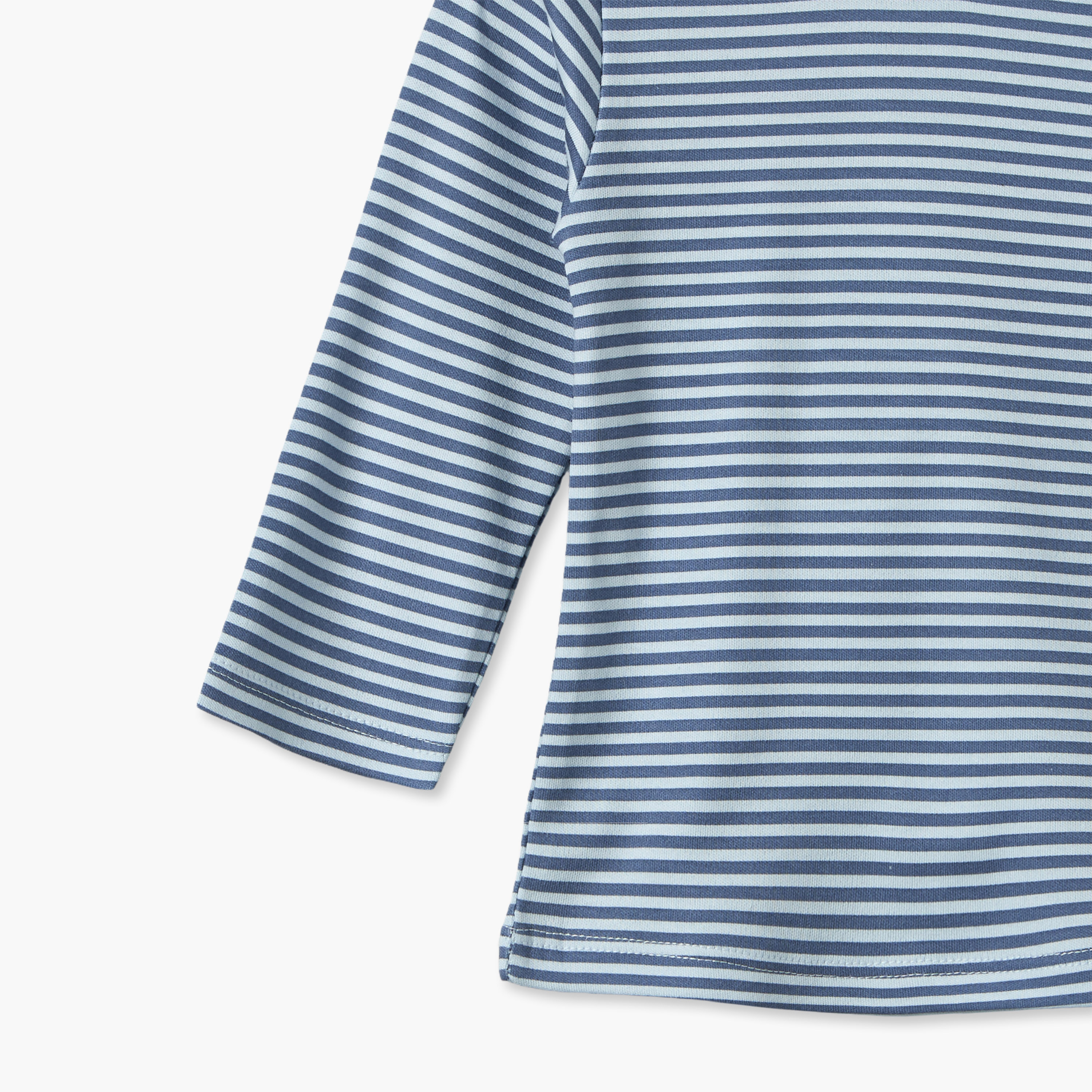 طقم بيجاما قطن بياقة ضيقة وأكمام طويلة ومخطط من جونيورز-baby-boys-clothing-nightwear-pyjamasets-image-7