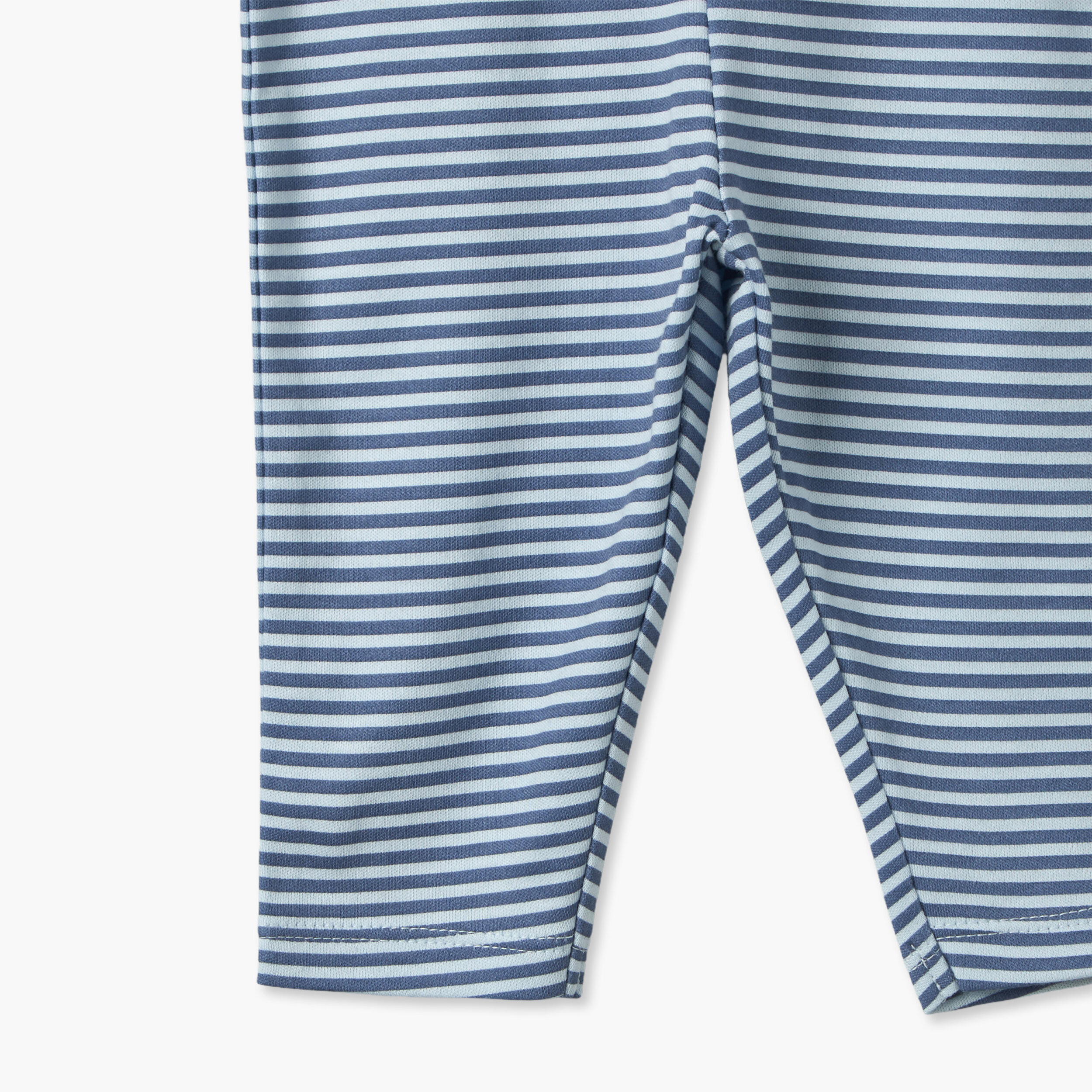 طقم بيجاما قطن بياقة ضيقة وأكمام طويلة ومخطط من جونيورز-baby-boys-clothing-nightwear-pyjamasets-image-9