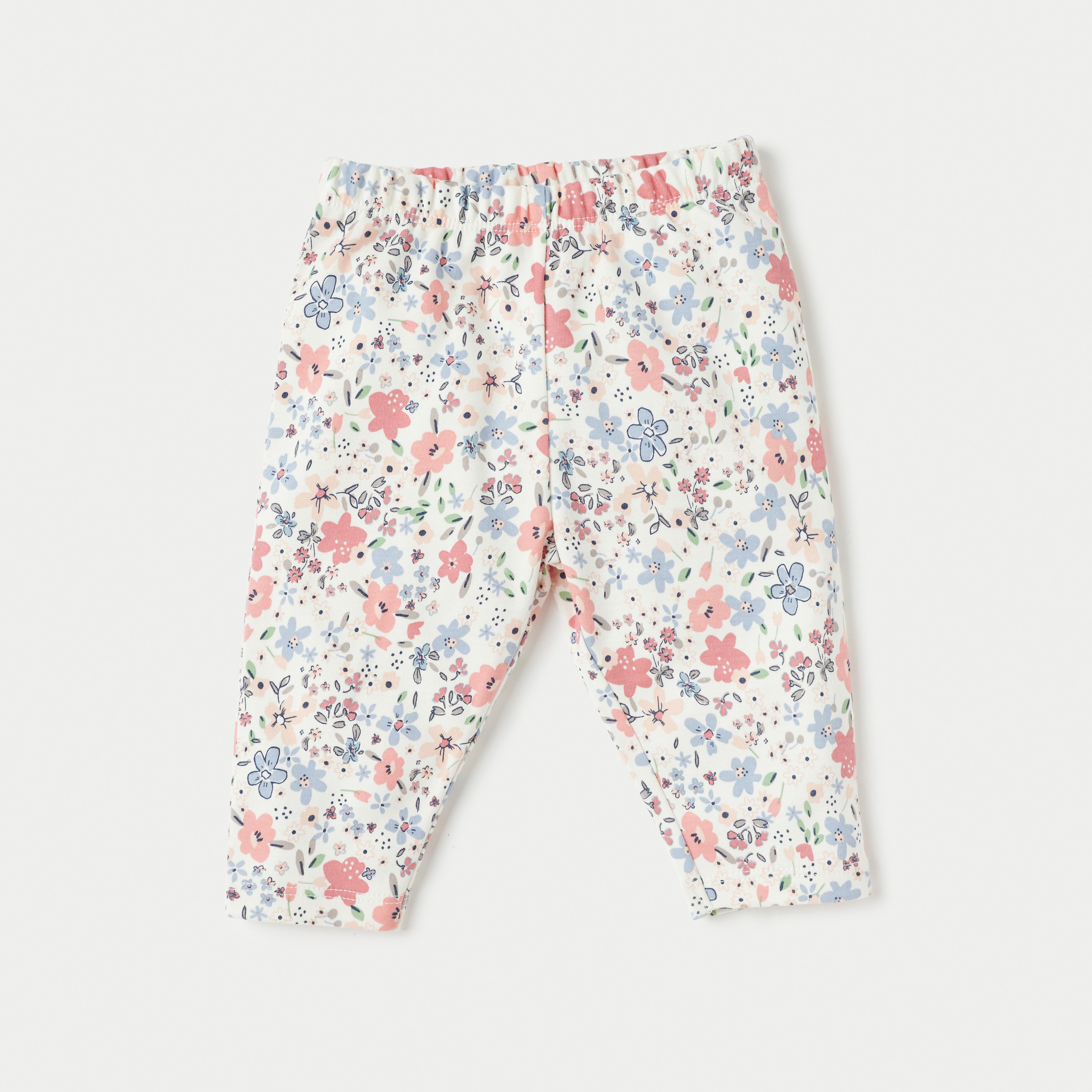 طقم بنطلون بيجاما وتيشيرت بطبعات أزهار من جونيورز-baby-girls-clothing-nightwear-pyjamasets-image-3