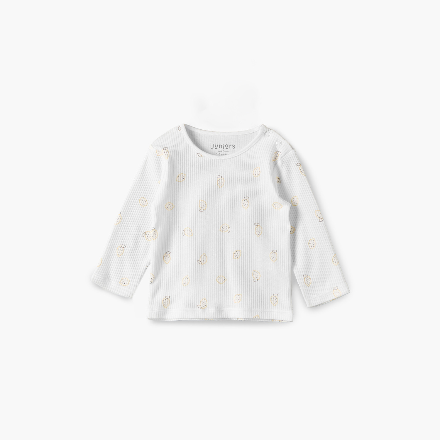 Juniors Cotton Crew Neck Long Sleeves Pyjama Set with Fruit Print-baby-girls-clothing-nightwear-pyjamasets-image-2