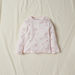 Juniors All-Over Graphic Print Long Sleeves T-shirt and Pyjama Set-Pyjama Sets-thumbnailMobile-1