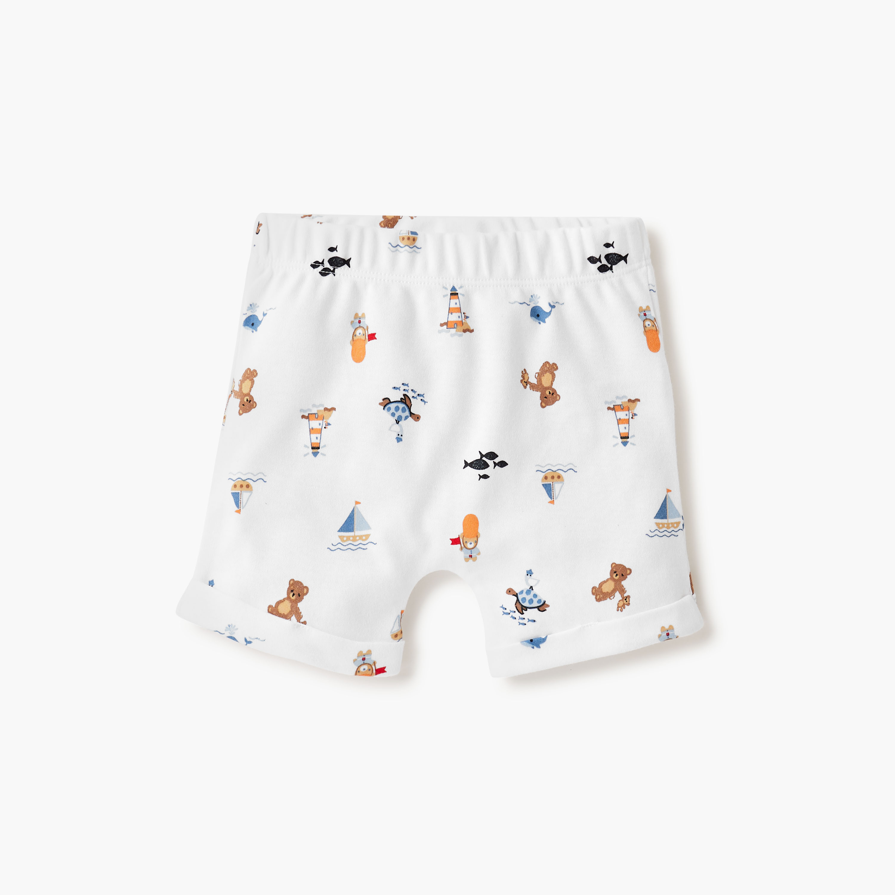طقم شورت بيكيه وتيشيرت مطرز من جونيورز-baby-boys-clothing-setsandcoords-image-3