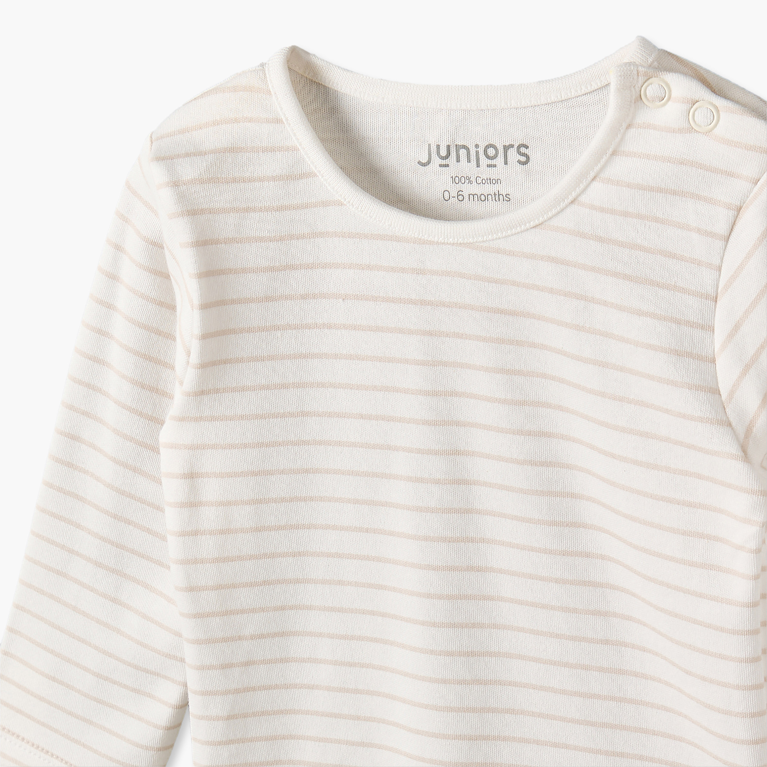 Juniors Cotton Crew Neck Long Sleeves Pyjama Set with Stripes-baby-boys-clothing-nightwear-pyjamasets-image-6