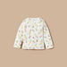 Juniors All-Over Fruits Print Long Sleeves T-shirt and Pyjama Set-Pyjama Sets-thumbnail-3