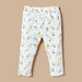 Juniors All-Over Fruits Print Long Sleeves T-shirt and Pyjama Set-Pyjama Sets-thumbnailMobile-4