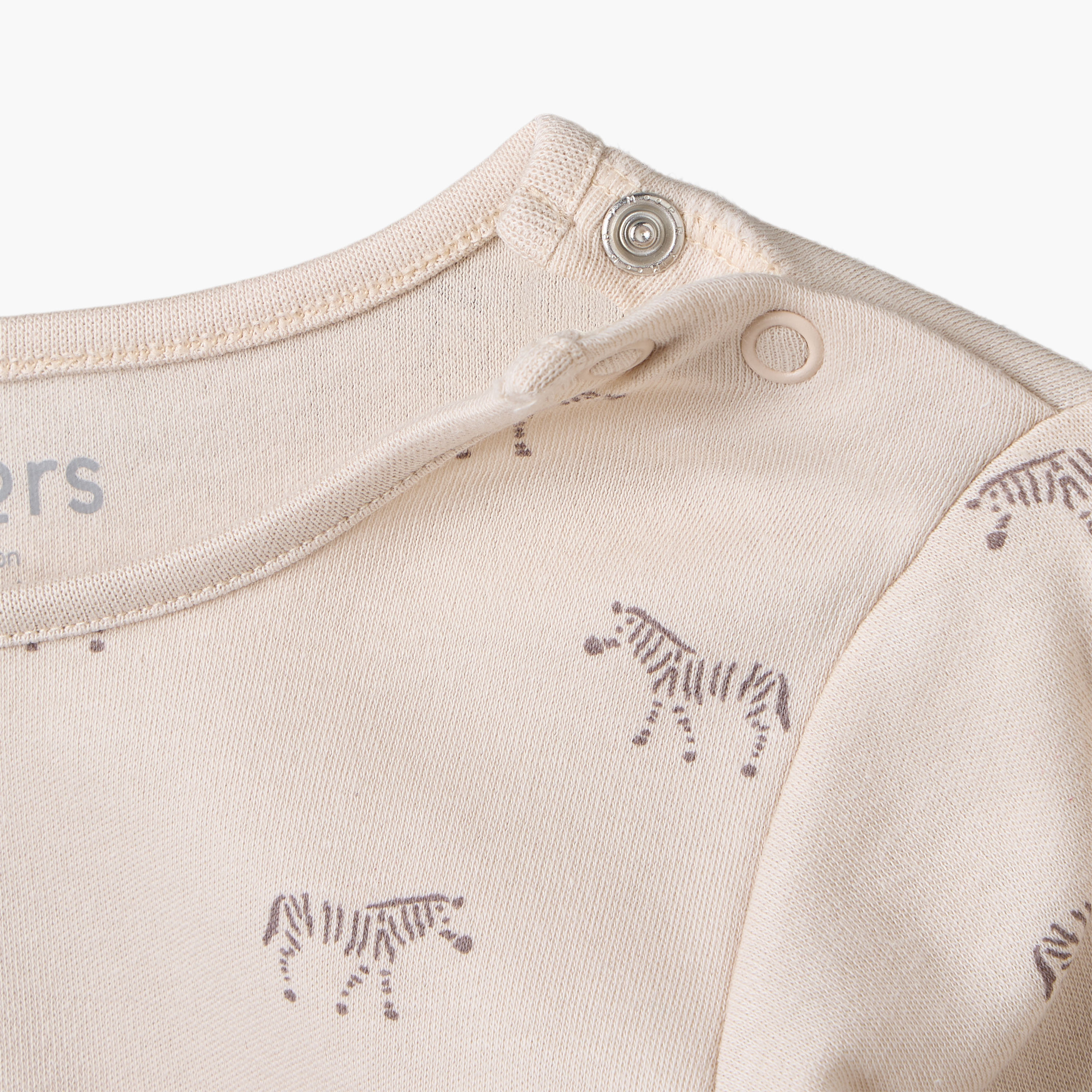 طقم بيجاما قطن بياقة ضيقة وأكمام طويلة وطبعات من جونيورز-baby-boys-clothing-nightwear-pyjamasets-image-8