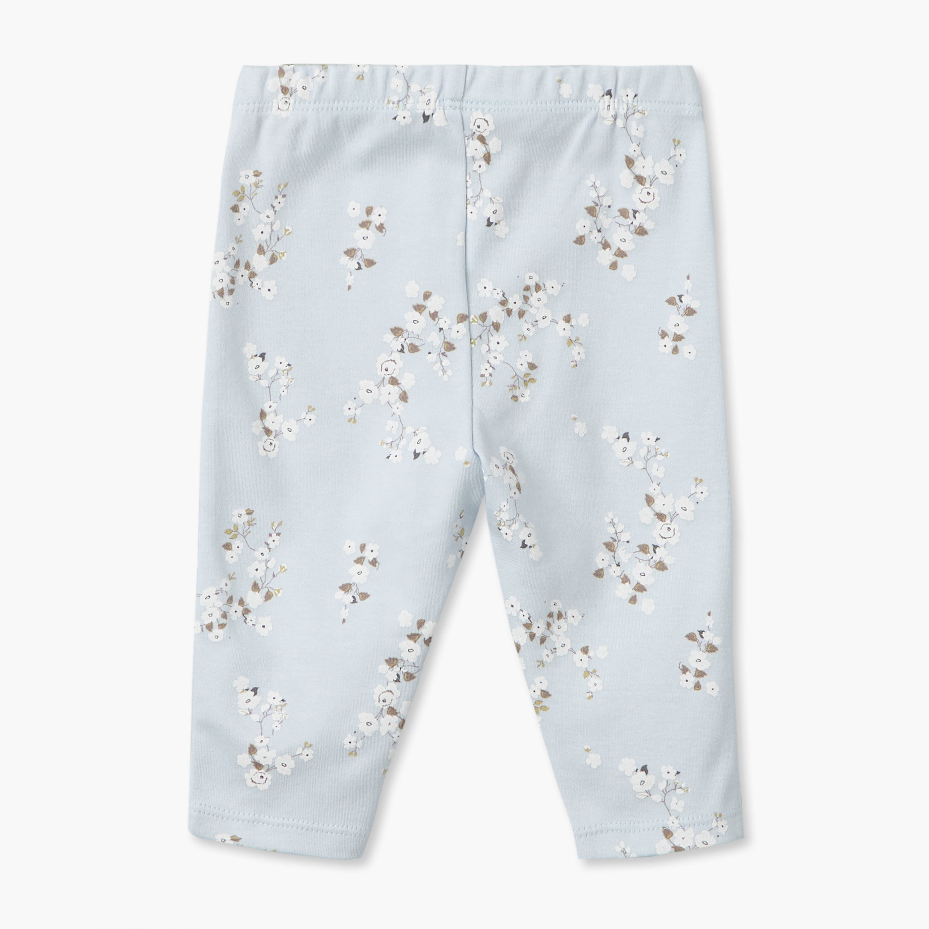 طقم بيجاما قطن بياقة ضيقة وأكمام طويلة وطبعات زهرية من جونيورز-baby-girls-clothing-nightwear-pyjamasets-image-5