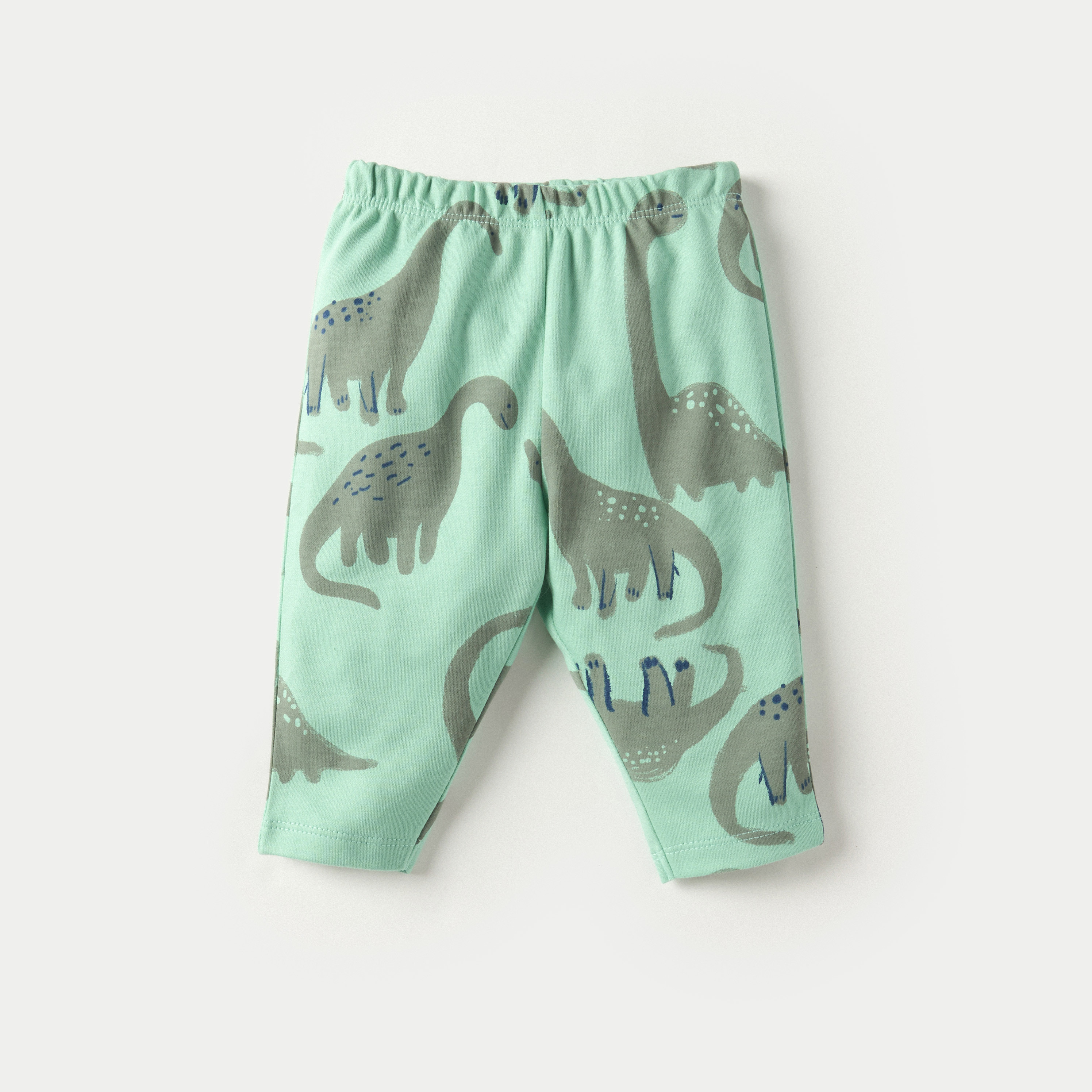 طقم بنطلون بيجاما بخصر مطاطي وتيشيرت بأكمام طويلة وطبعات ديناصور من جونيورز-baby-boys-clothing-nightwear-pyjamasets-image-2