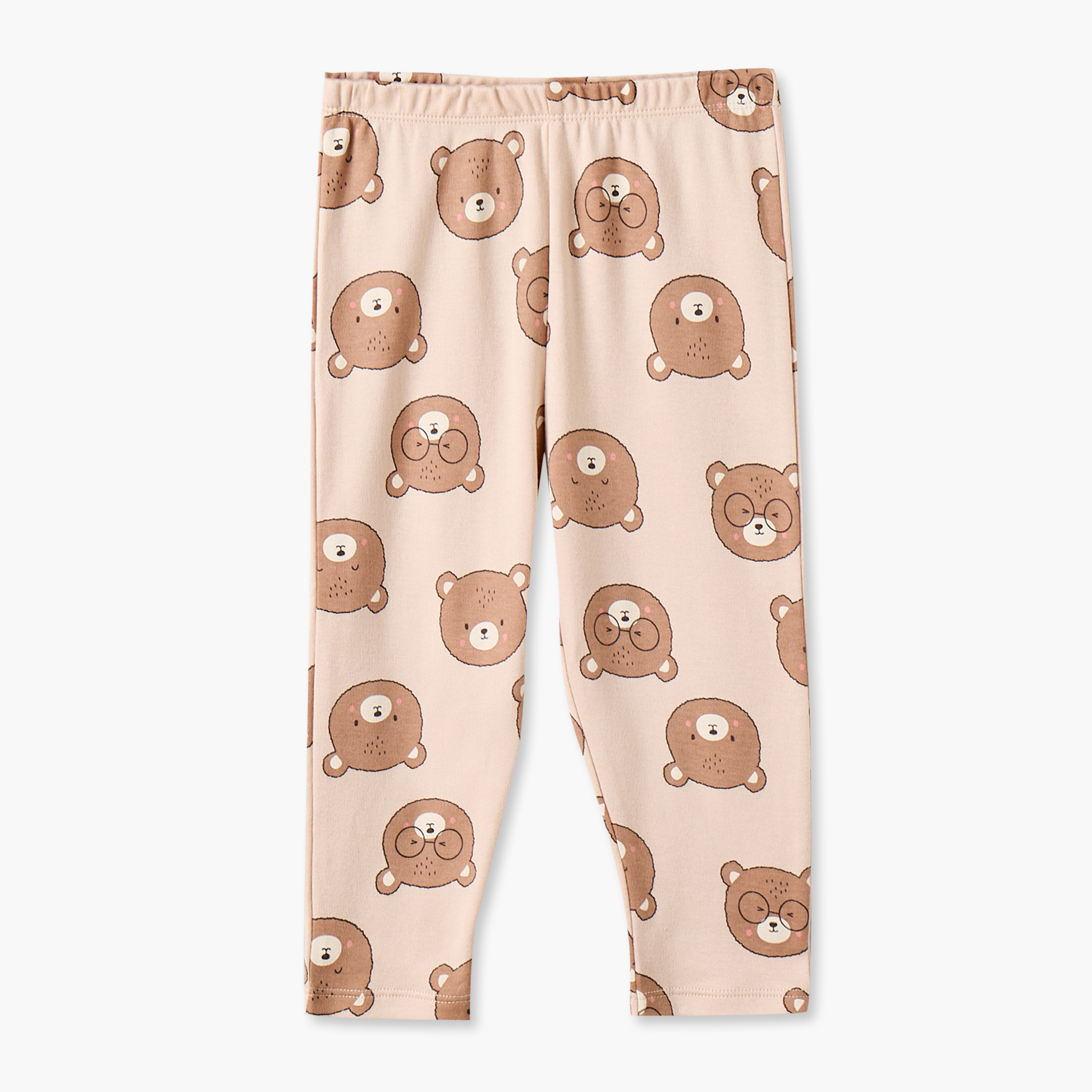 Juniors Cotton Crew Neck Long Sleeves Pyjama Set with Bear Print-baby-boys-clothing-nightwear-pyjamasets-image-3