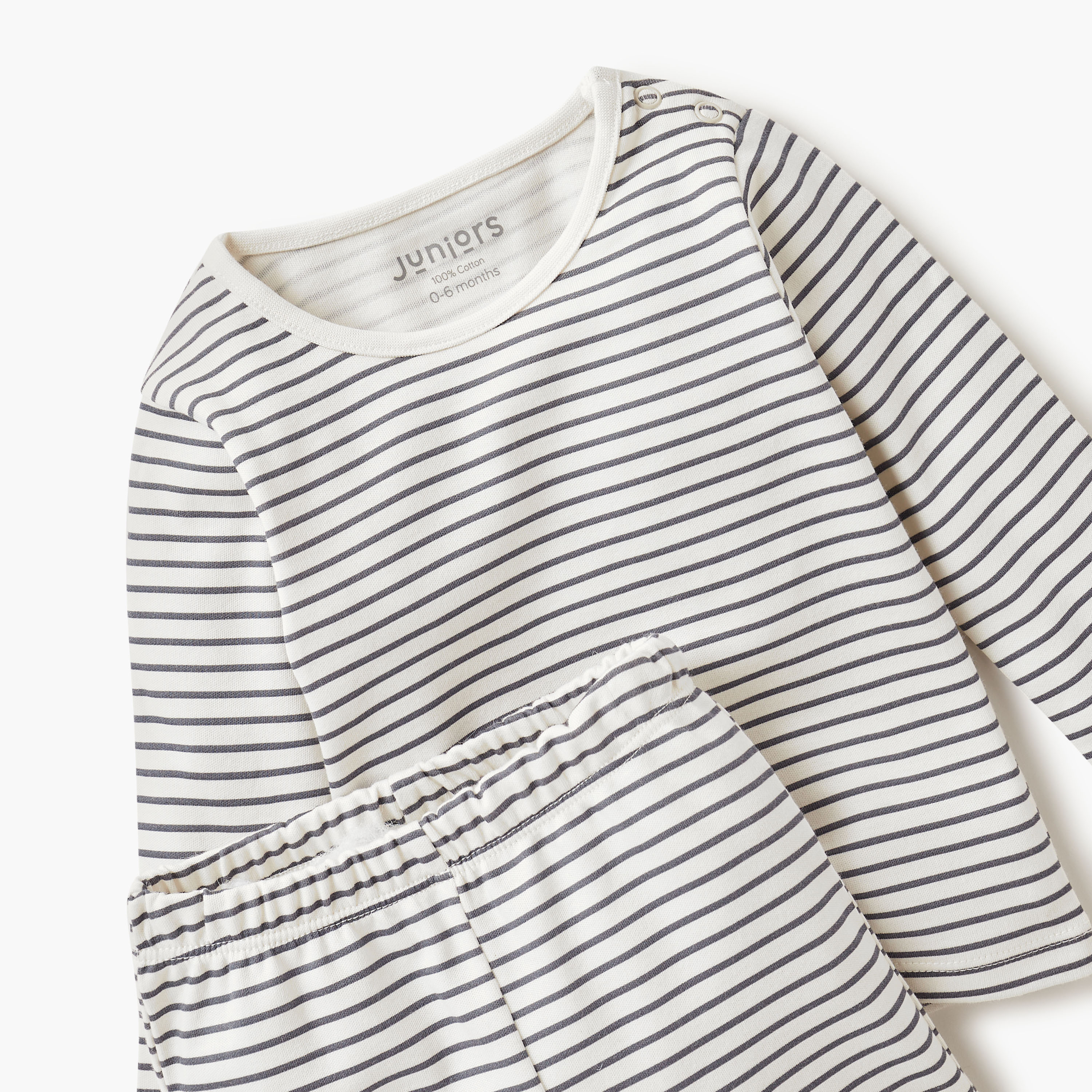 Juniors Striped T-shirt and Pyjama Set-baby-boys-clothing-nightwear-pyjamasets-image-5