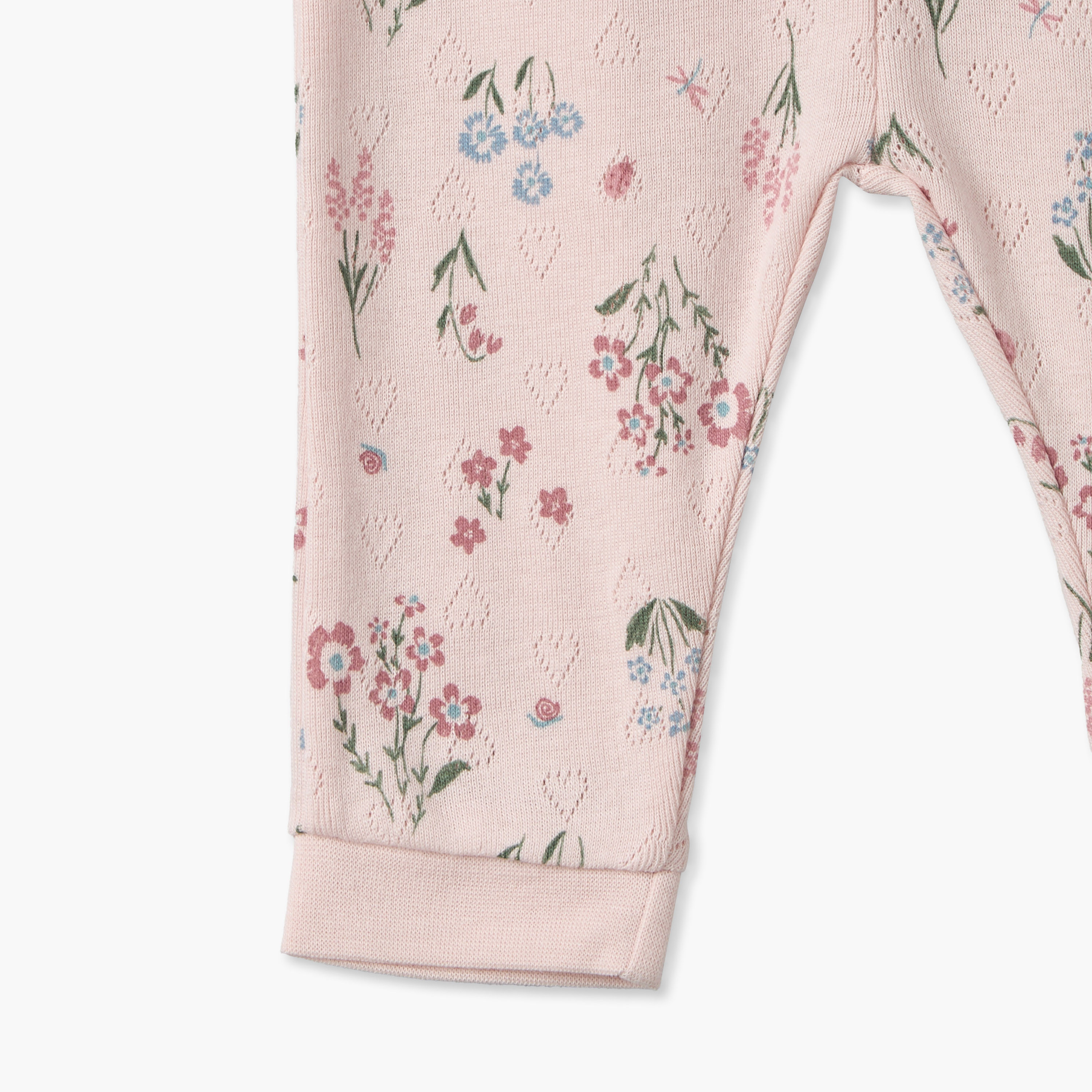 Juniors Cotton Crew Neck Long Sleeves Pyjama Set with Floral Print-baby-girls-clothing-nightwear-pyjamasets-image-9