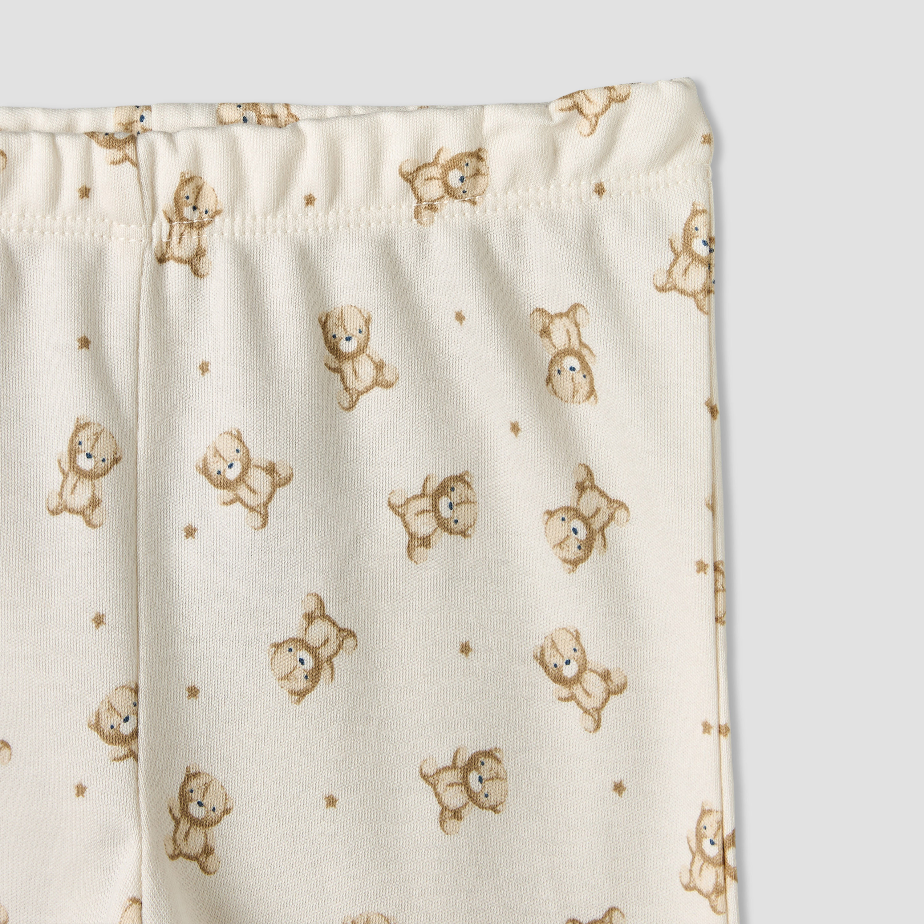 طقم بيجاما قطن بطبعات دب تيدي وأكمام طويلة وياقة مستديرة من جونيورز-baby-boys-clothing-nightwear-pyjamasets-image-9