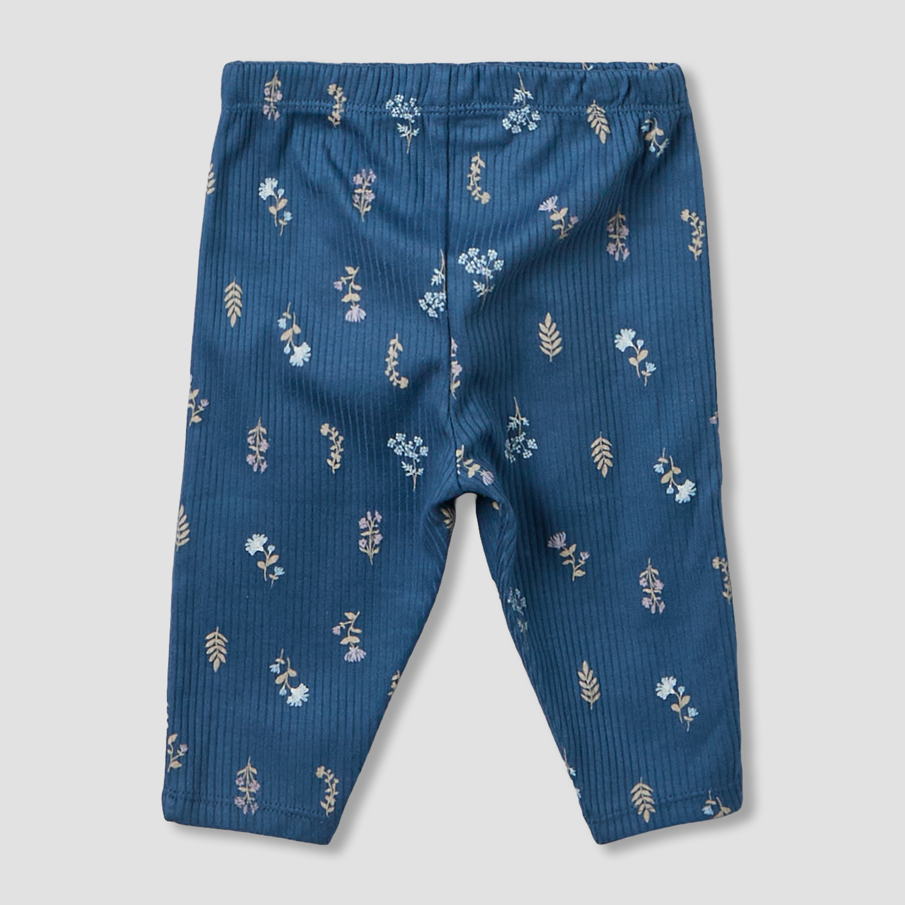 طقم بيجاما قطن بياقة مستديرة وأكمام طويلة وطبعات زهرية من جونيورز-baby-girls-clothing-nightwear-pyjamasets-image-6