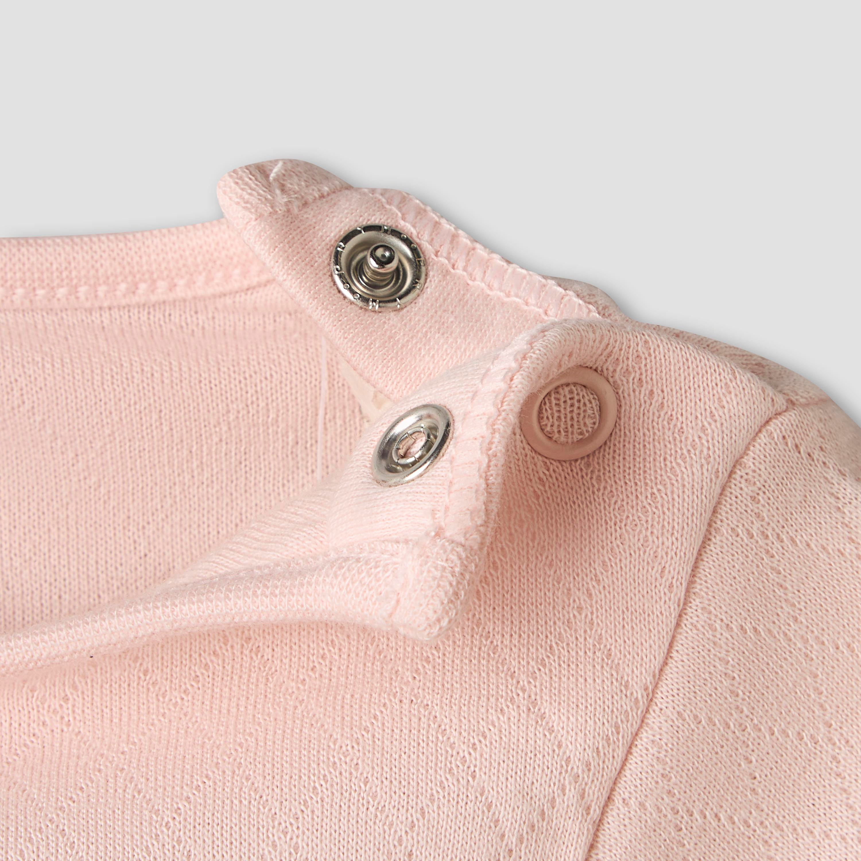 طقم بيجاما قطن بأكمام طويلة وتطريزات من جونيورز-baby-girls-clothing-nightwear-pyjamasets-image-1