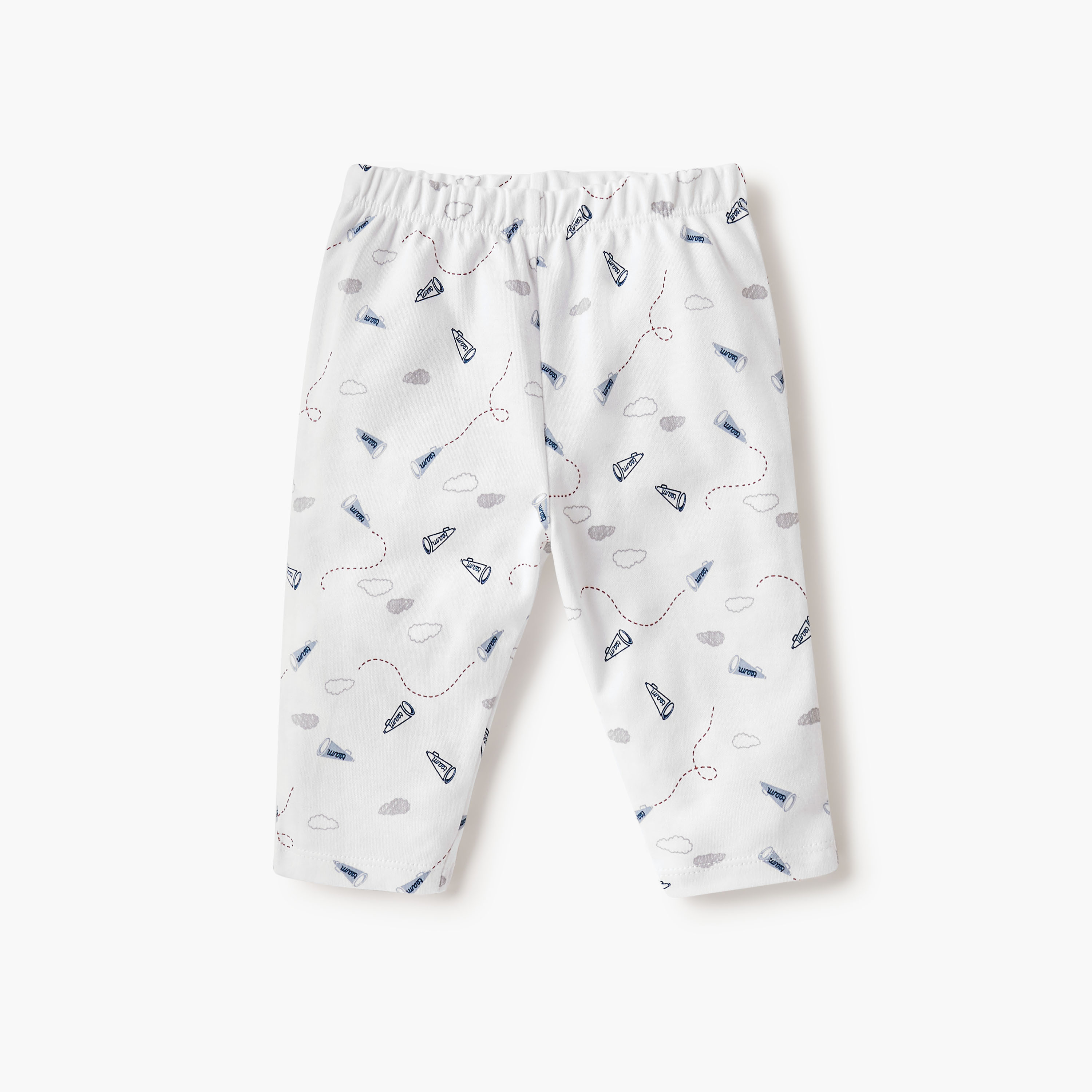 Juniors Graphic Print T-shirt and Pyjama Set-baby-boys-clothing-nightwear-pyjamasets-image-3