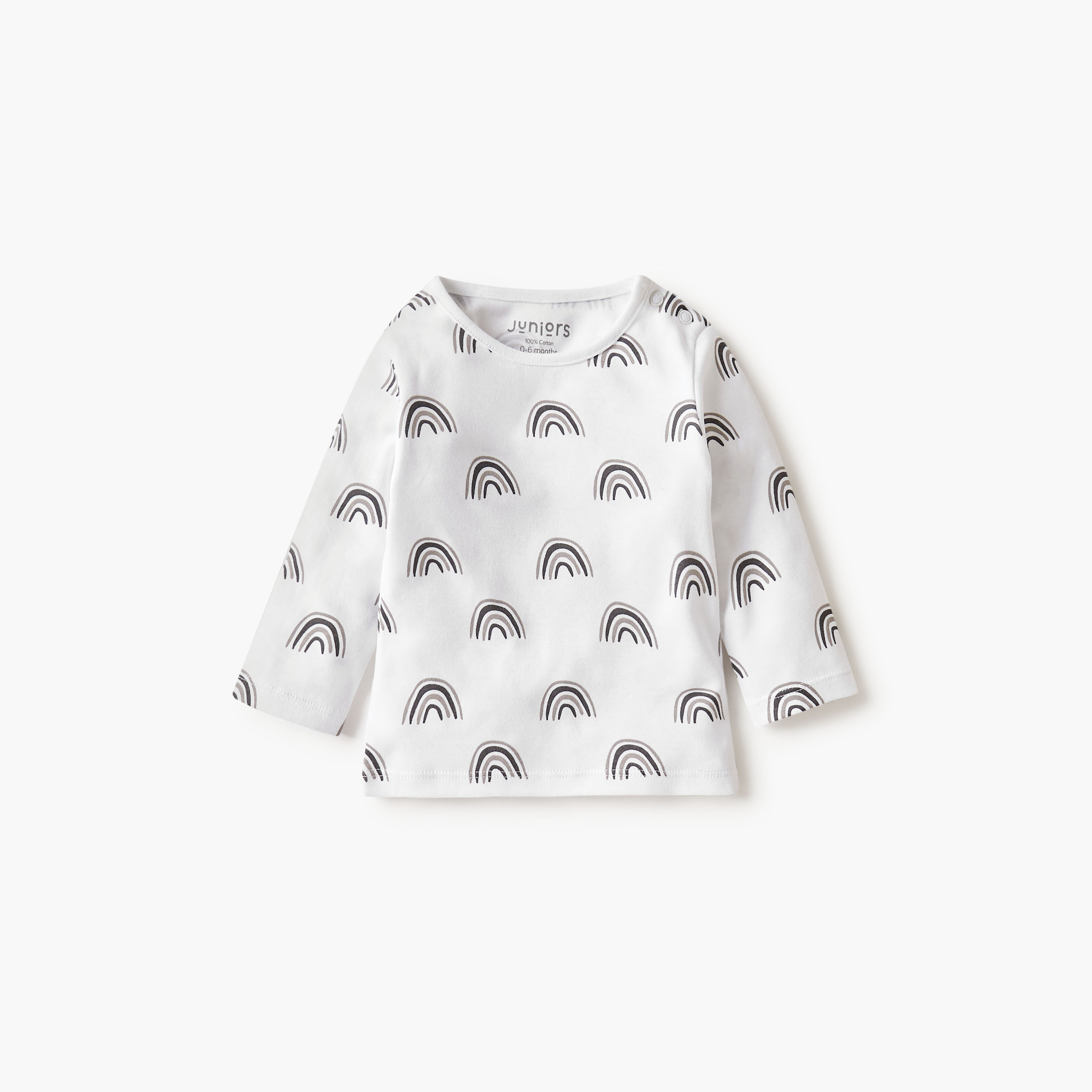 طقم بنطلون بيجاما وتيشيرت بطبعات من جونيورز-baby-boys-clothing-nightwear-pyjamasets-image-4