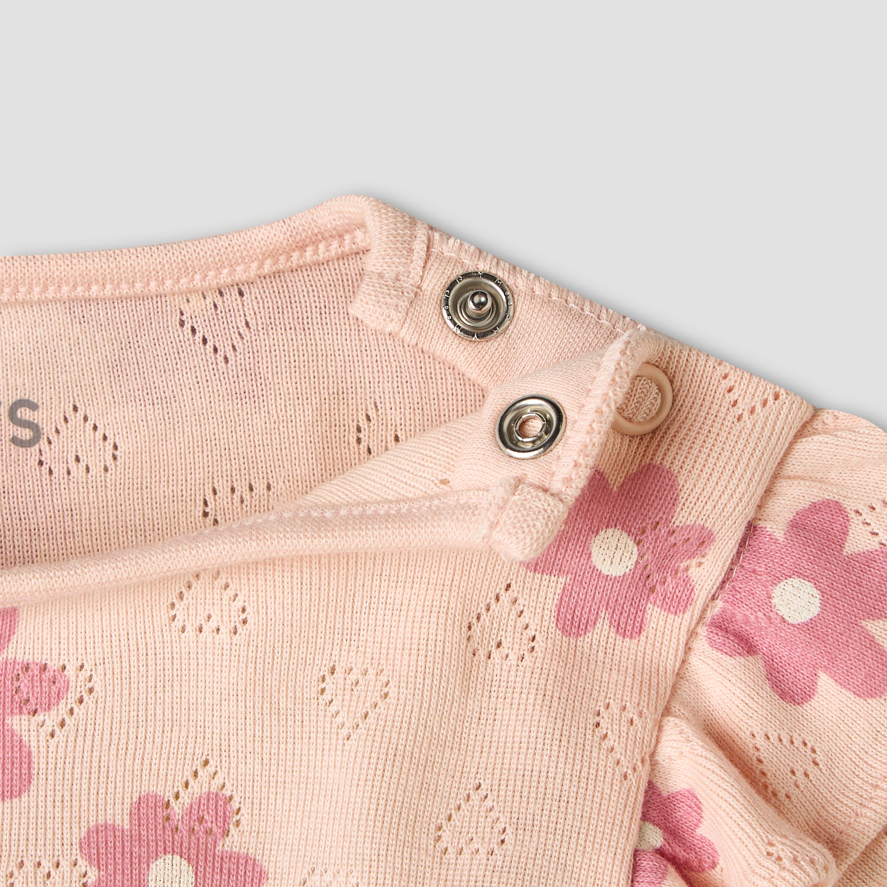 Juniors Cotton Long Sleeves Pyjama Set with Floral Print-baby-girls-clothing-nightwear-pyjamasets-image-11