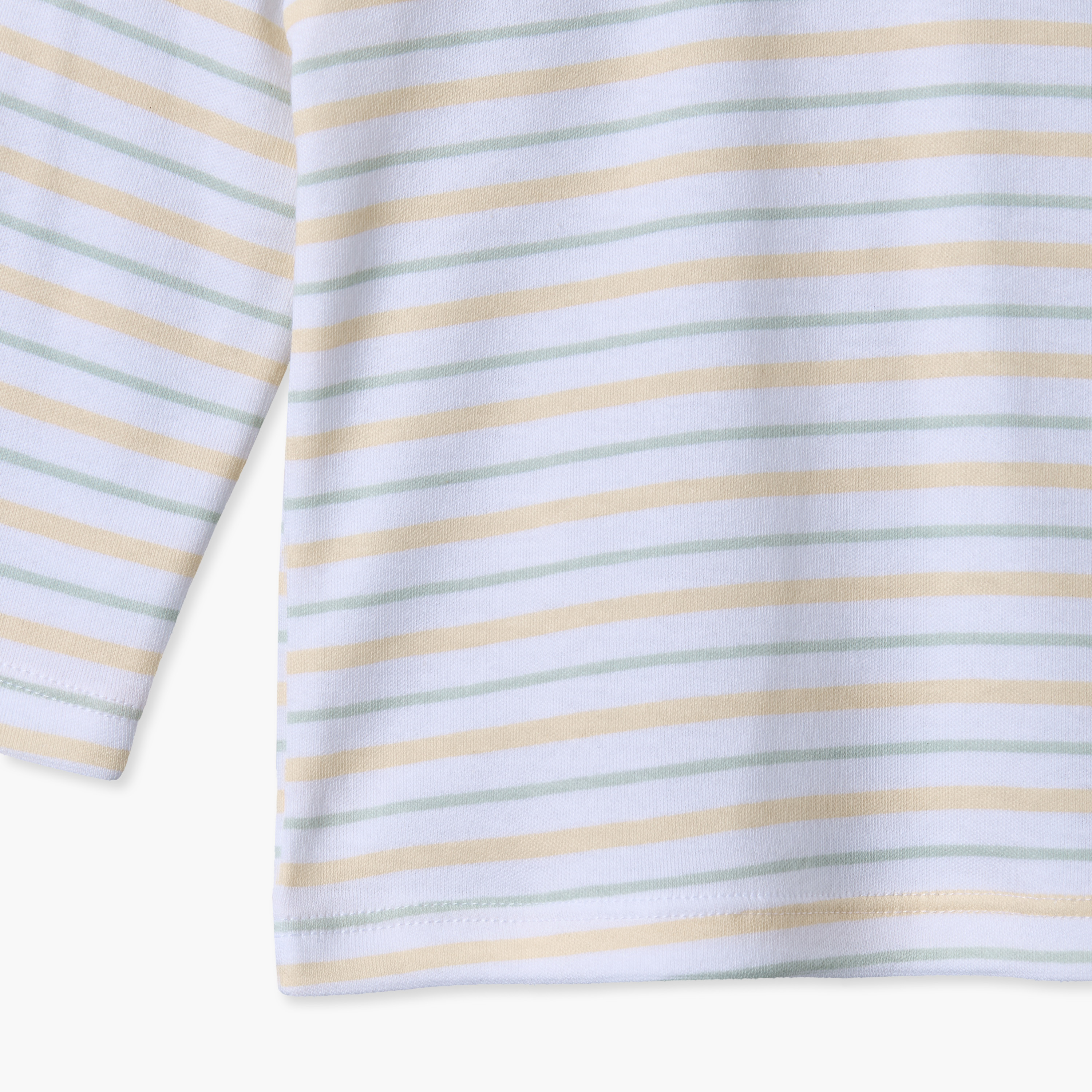 طقم بيجاما قطن بياقة مستديرة وأكمام طويلة وطبعات مخططة من جونيورز-baby-boys-clothing-nightwear-pyjamasets-image-7