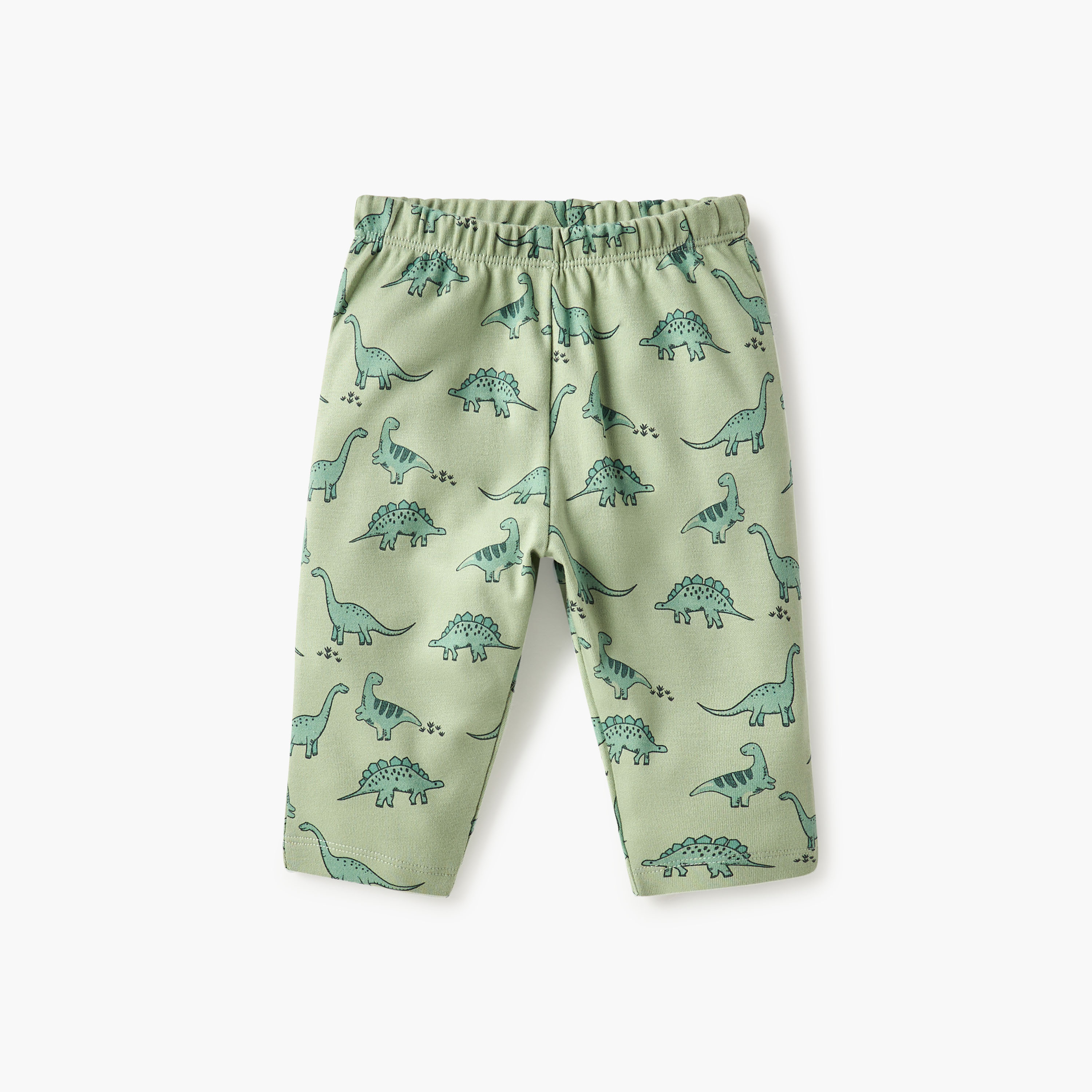 Juniors Dinosaur Print T-shirt and Pyjama Set-baby-boys-clothing-nightwear-pyjamasets-image-3