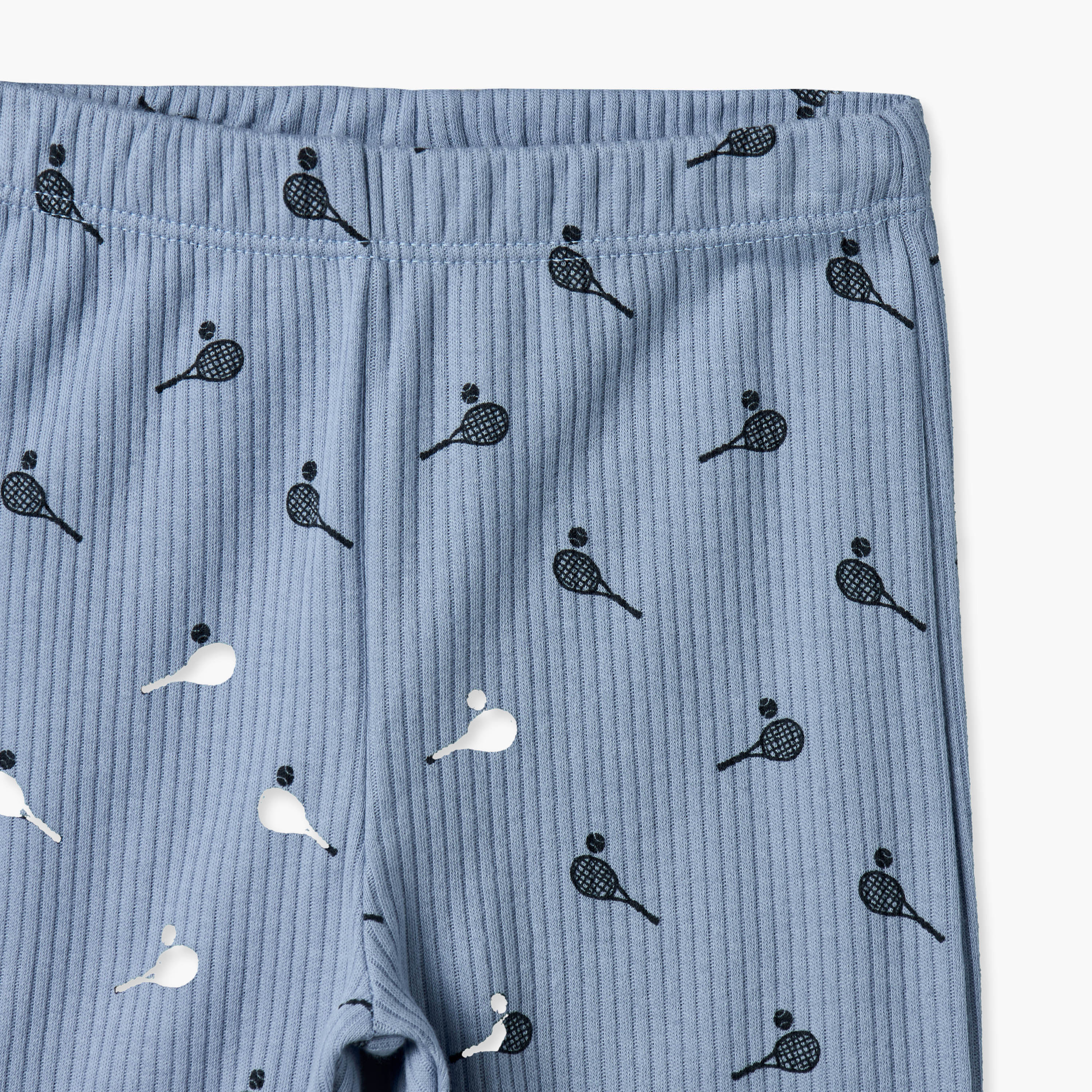 طقم بيجاما قطن بياقة ضيقة وأكمام طويلة وطبعات من جونيورز-baby-boys-clothing-nightwear-pyjamasets-image-8