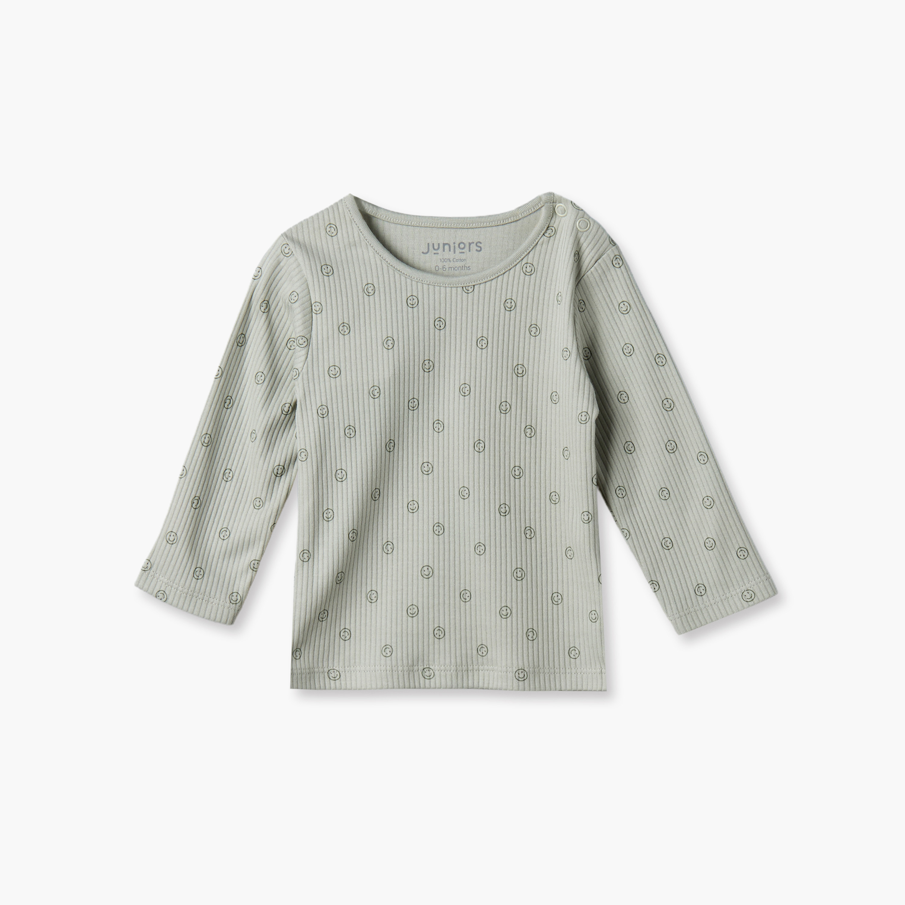 طقم بيجاما قطن بياقة مستديرة وأكمام طويلة وطبعات من جونيورز-baby-boys-clothing-nightwear-pyjamasets-image-2
