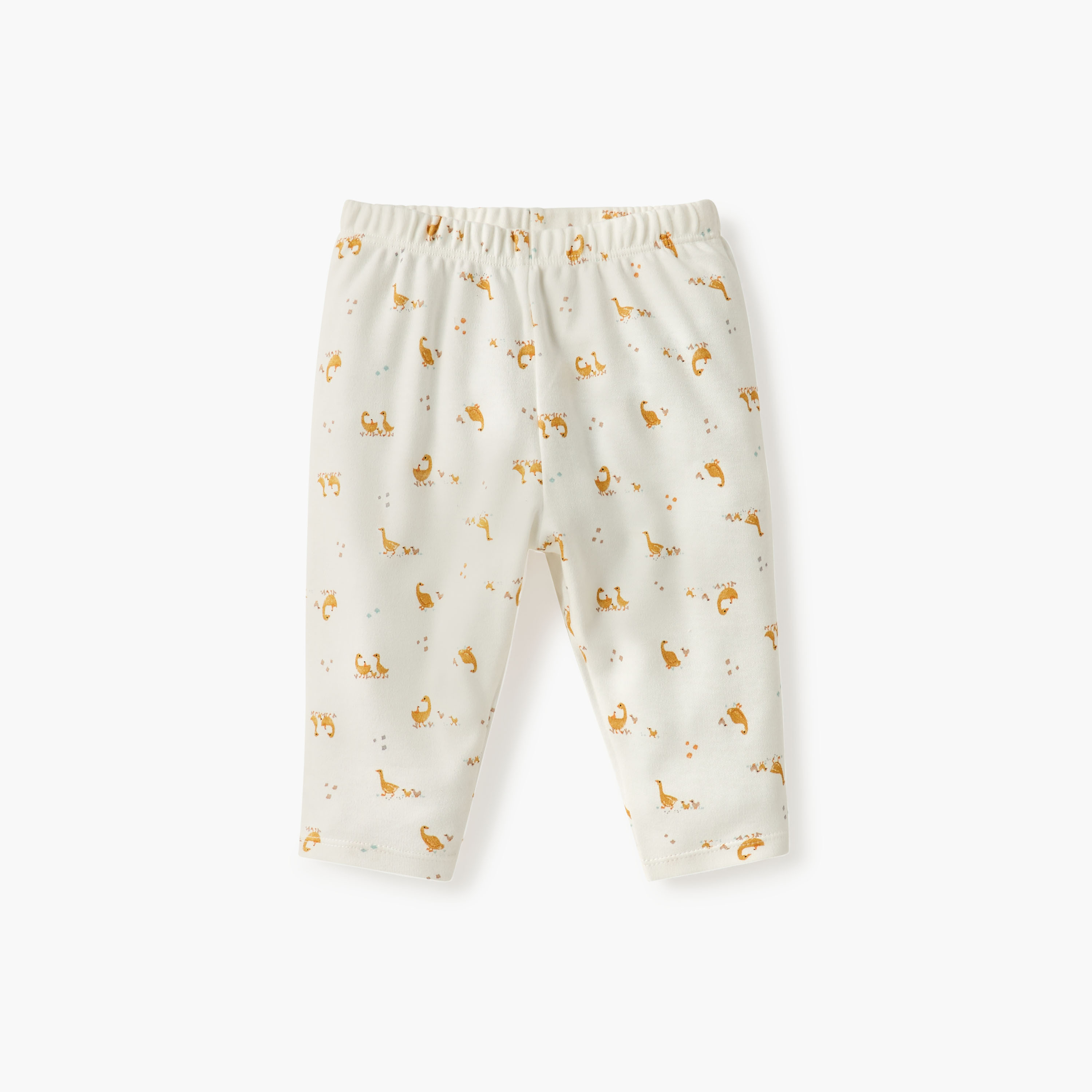 طقم بنطلون بيجاما وتيشيرت بطبعات بطة من جونيورز-baby-girls-clothing-nightwear-pyjamasets-image-3