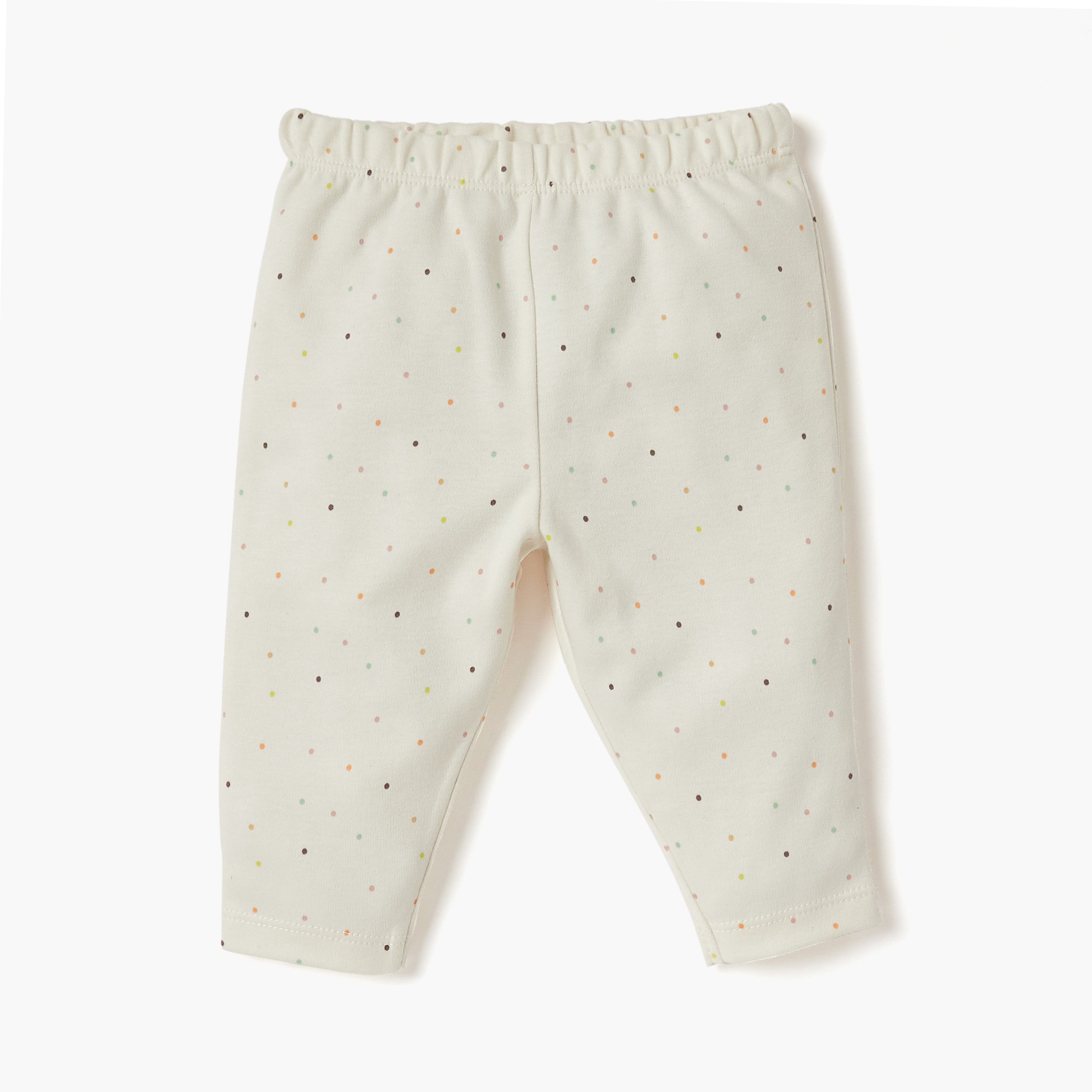Juniors Polka Dot Print T-shirt and Pyjama Set-baby-girls-clothing-nightwear-pyjamasets-image-4