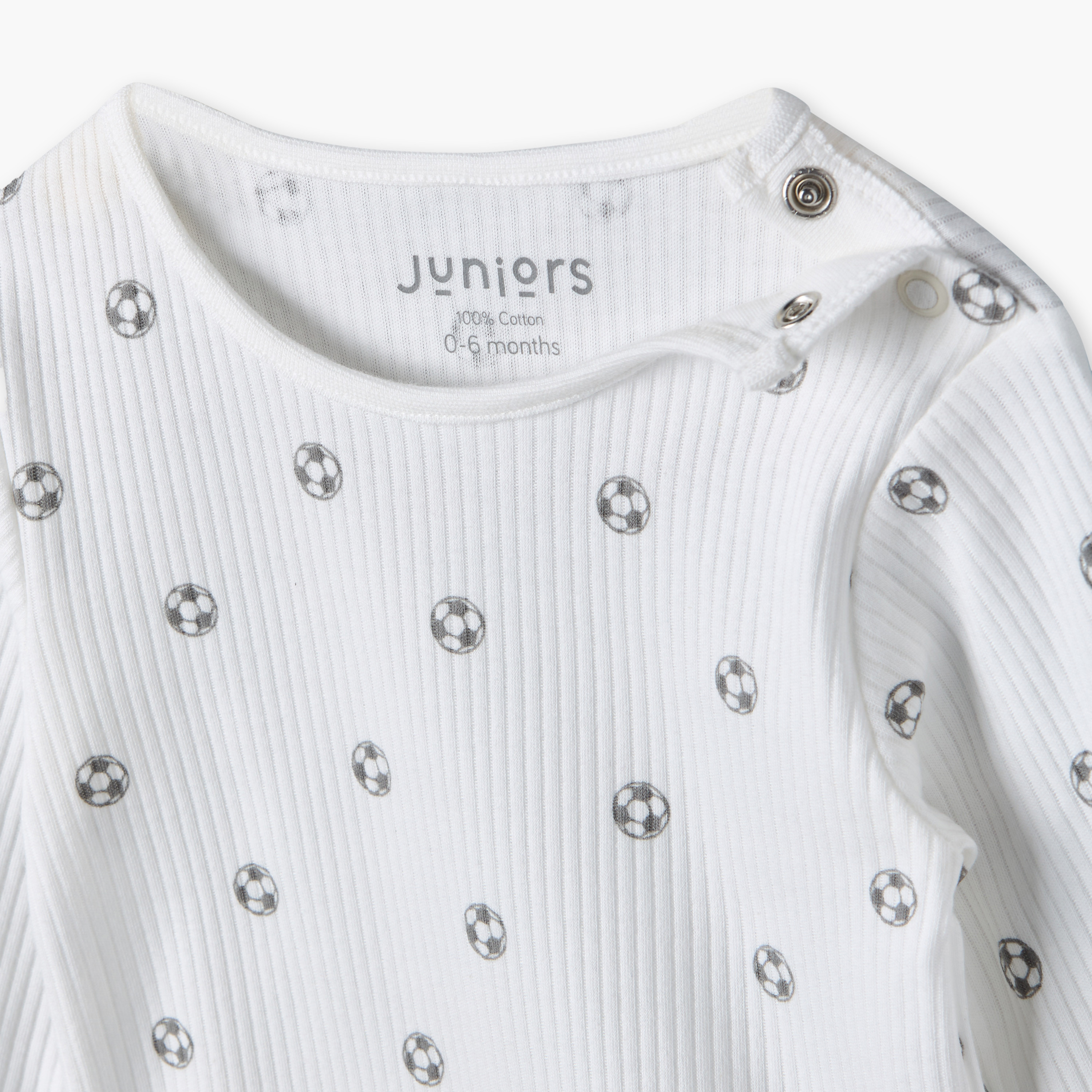 طقم بيجاما قطن بياقة مستديرة وأكمام طويلة وطبعات من جونيورز-baby-boys-clothing-nightwear-pyjamasets-image-6