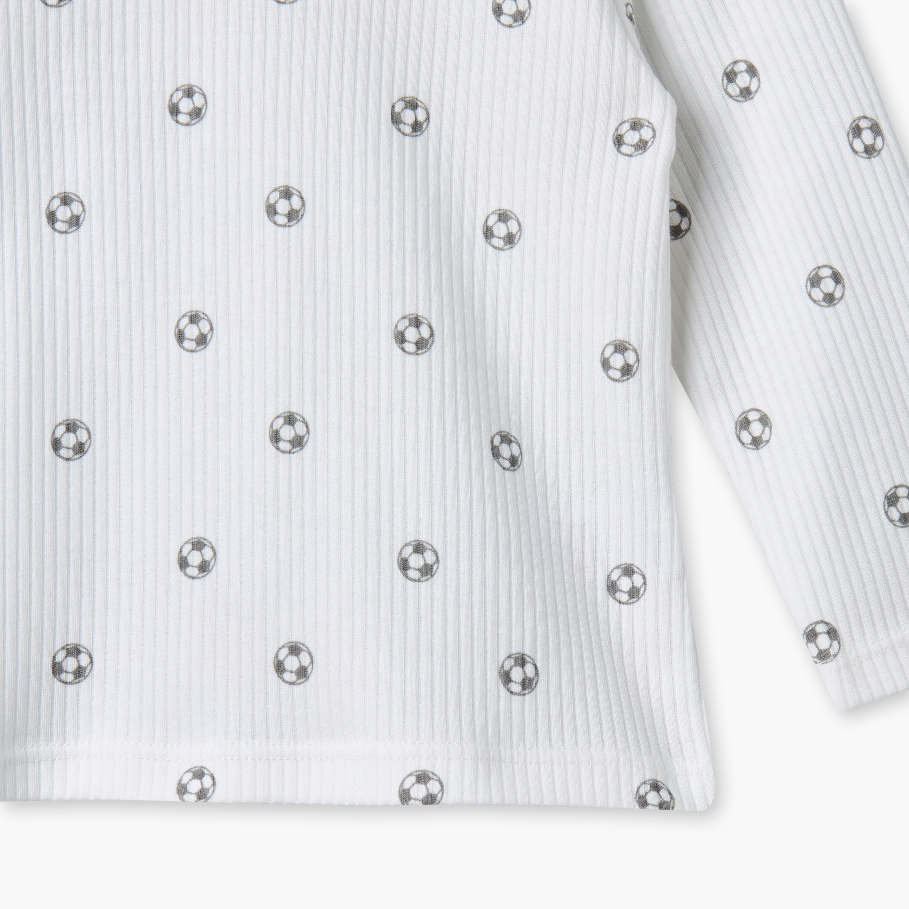 طقم بيجاما قطن بياقة مستديرة وأكمام طويلة وطبعات من جونيورز-baby-boys-clothing-nightwear-pyjamasets-image-7