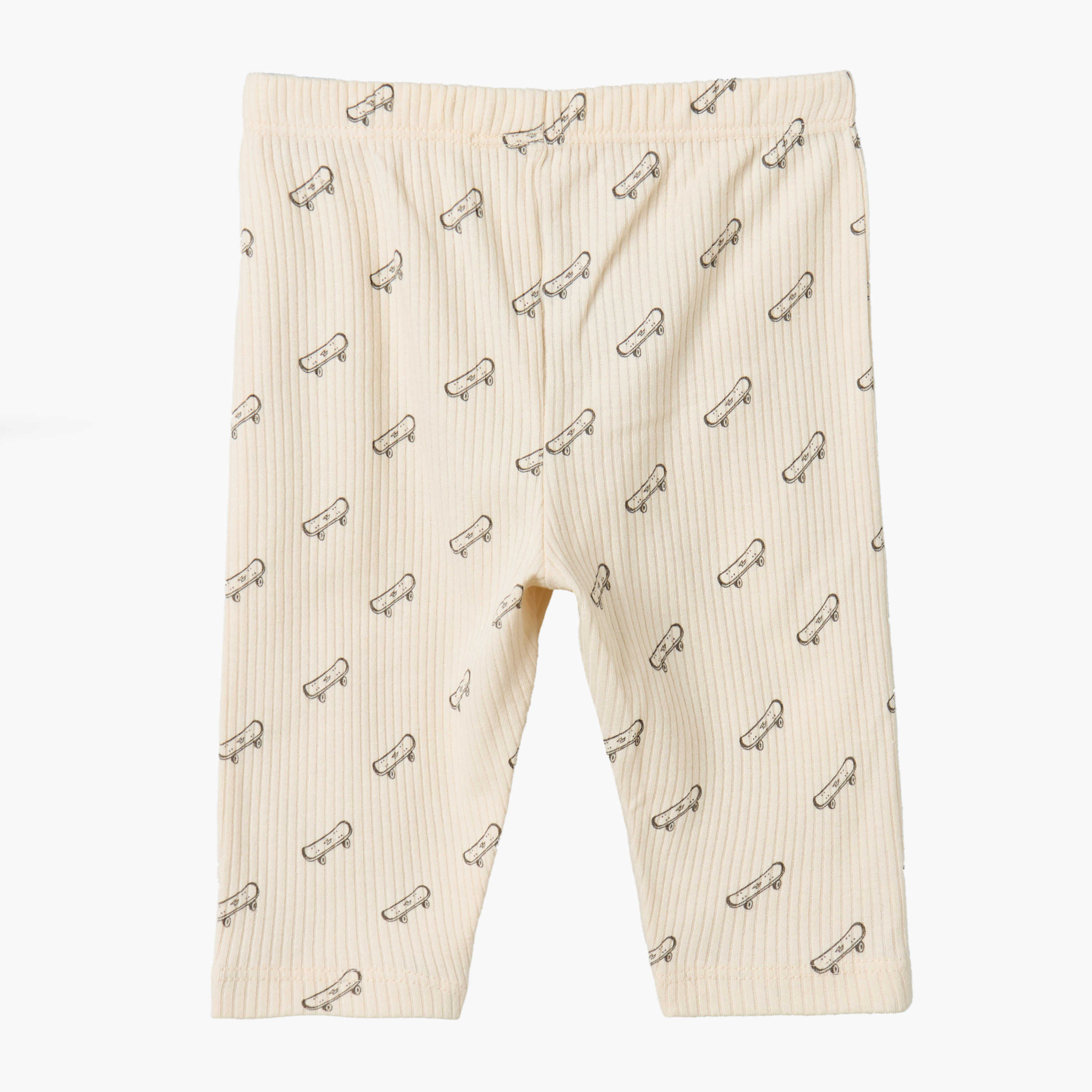طقم بيجاما قطن بياقة ضيقة وأكمام طويلة بطبعات ألواح تزلج من جونيورز-baby-boys-clothing-nightwear-pyjamasets-image-6