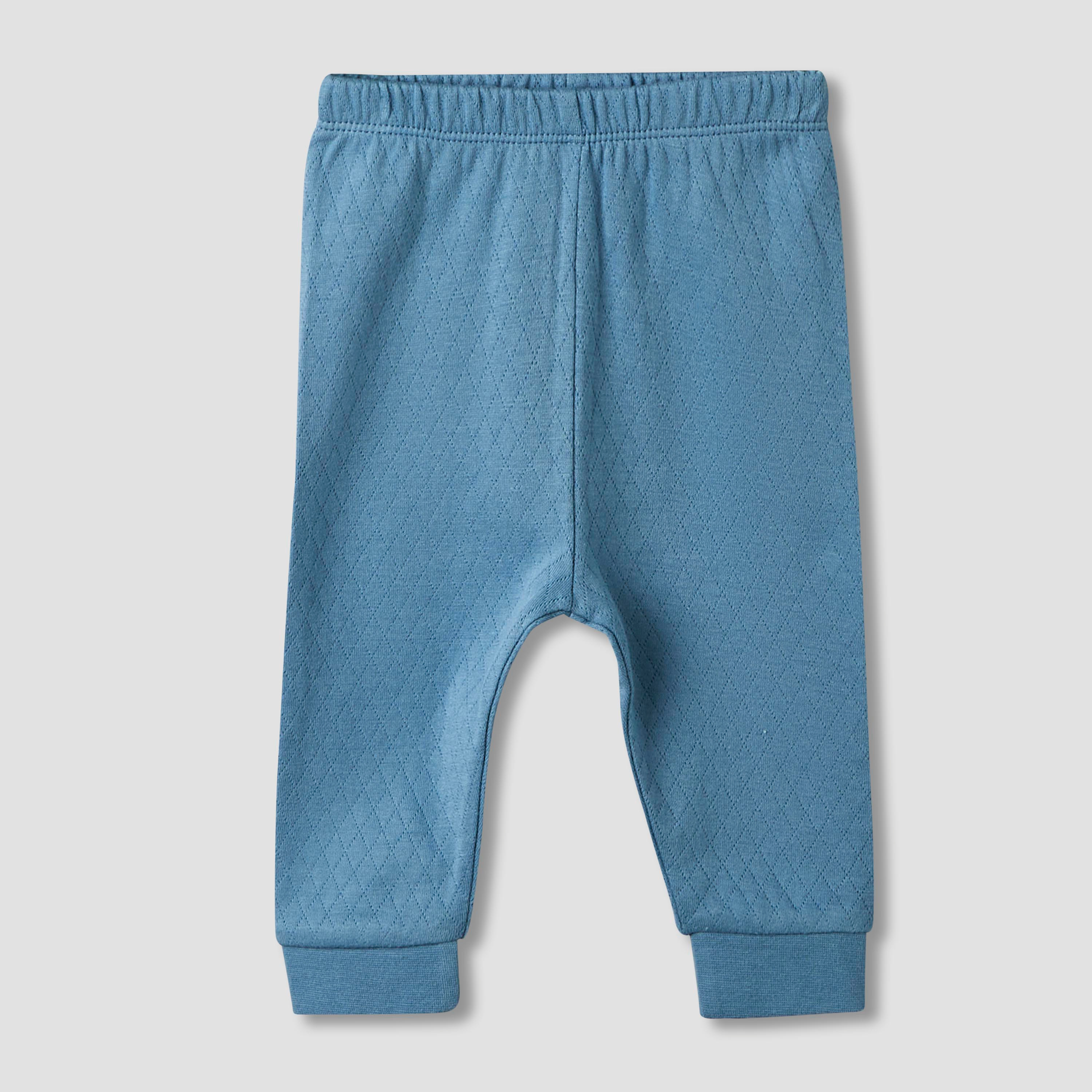 Juniors Cotton Crew Neck Long Sleeves Pyjama Set with Car Embroidery-baby-boys-clothing-nightwear-pyjamasets-image-4