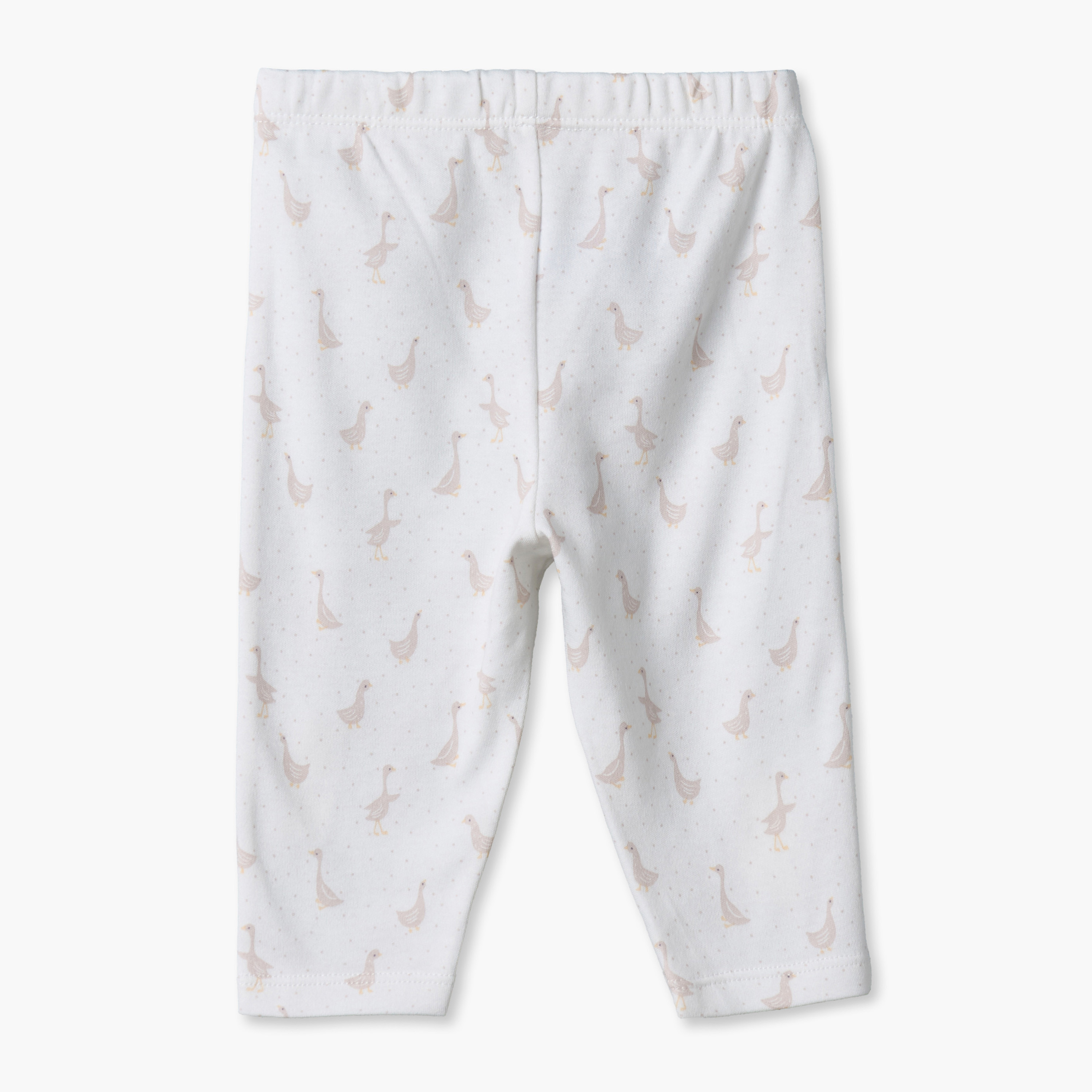 طقم بيجاما قطن بياقة مستديرة وأكمام طويلة وطبعات من جونيورز-baby-girls-clothing-nightwear-pyjamasets-image-5