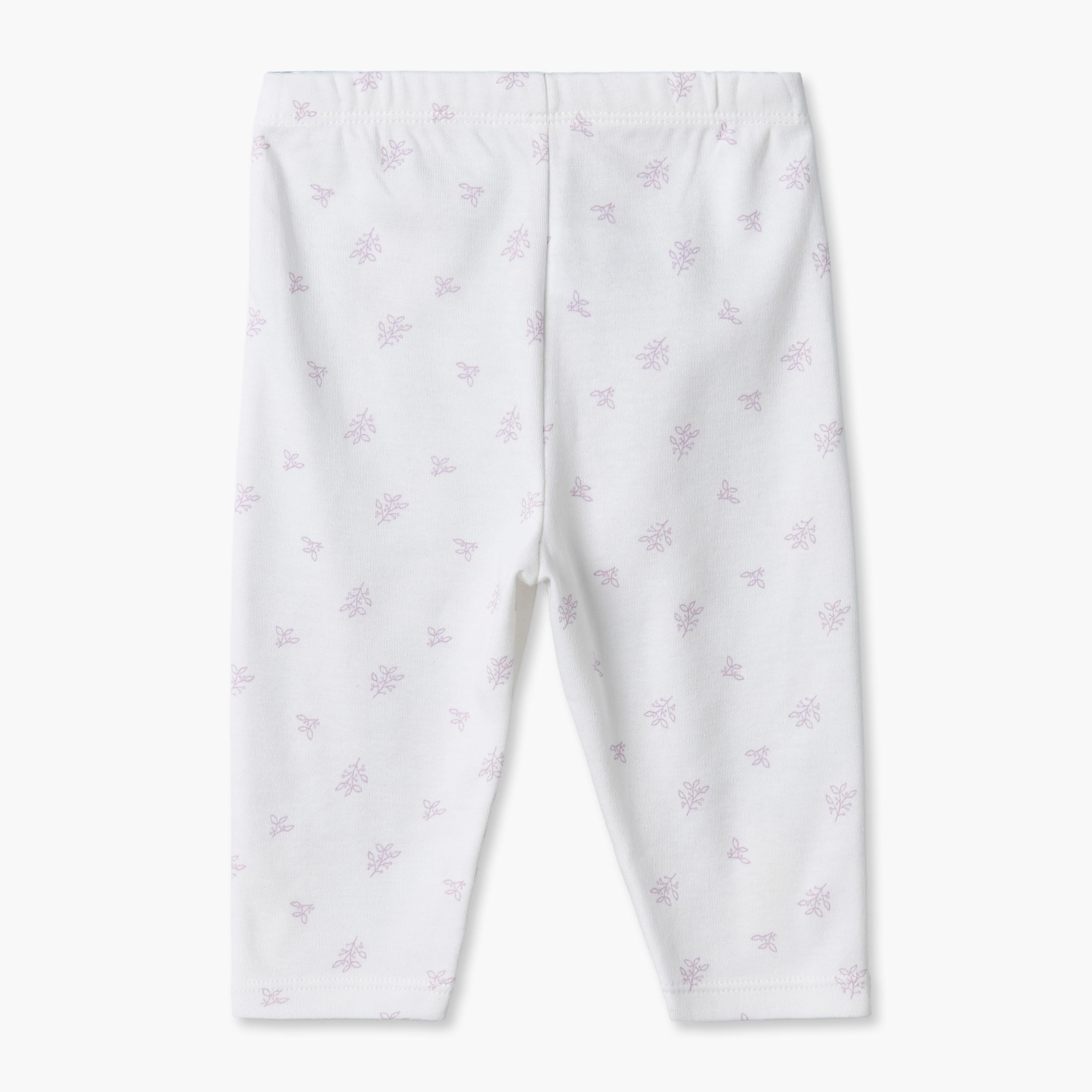 طقم بيجاما قطن بياقة مستديرة وأكمام طويلة وطبعات من جونيورز-baby-girls-clothing-nightwear-pyjamasets-image-5