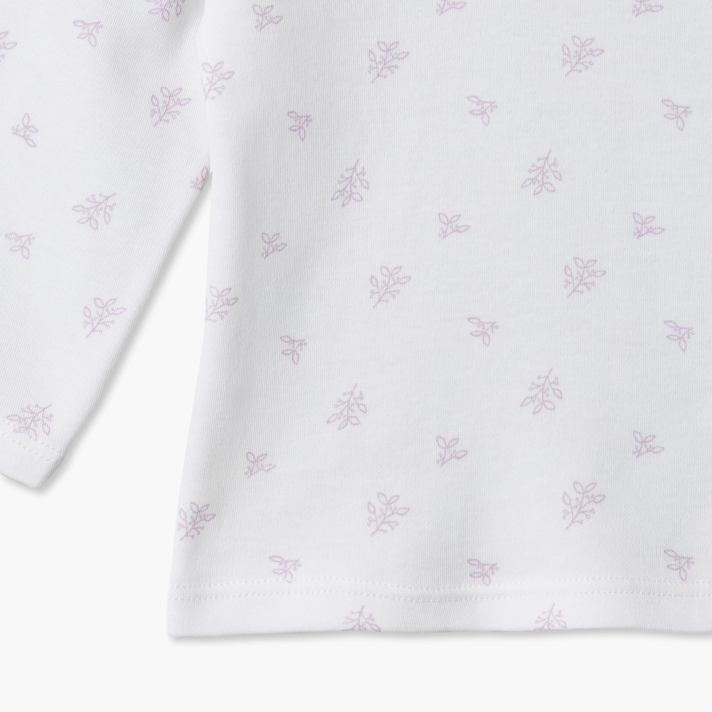 طقم بيجاما قطن بياقة مستديرة وأكمام طويلة وطبعات من جونيورز-baby-girls-clothing-nightwear-pyjamasets-image-7