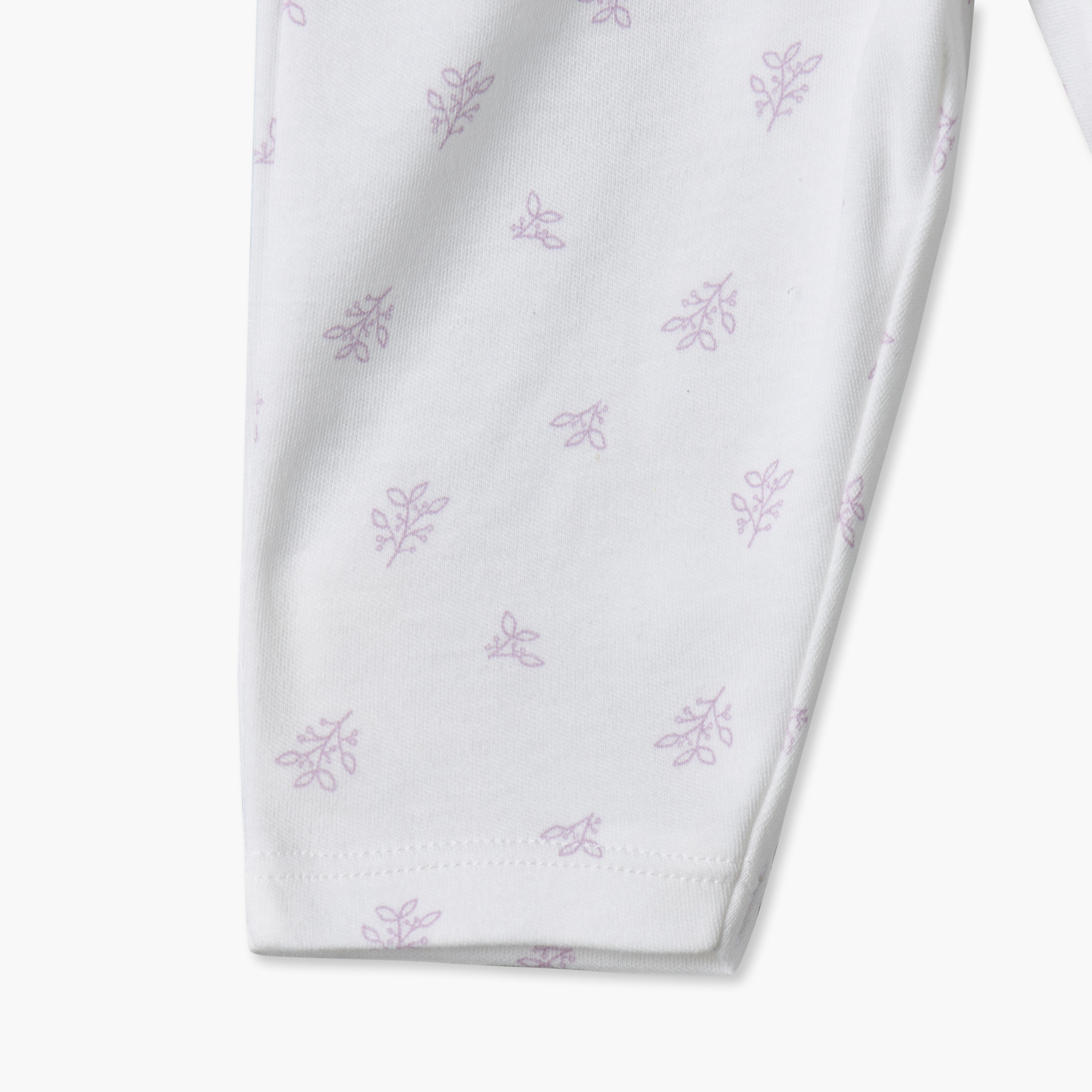 طقم بيجاما قطن بياقة مستديرة وأكمام طويلة وطبعات من جونيورز-baby-girls-clothing-nightwear-pyjamasets-image-9