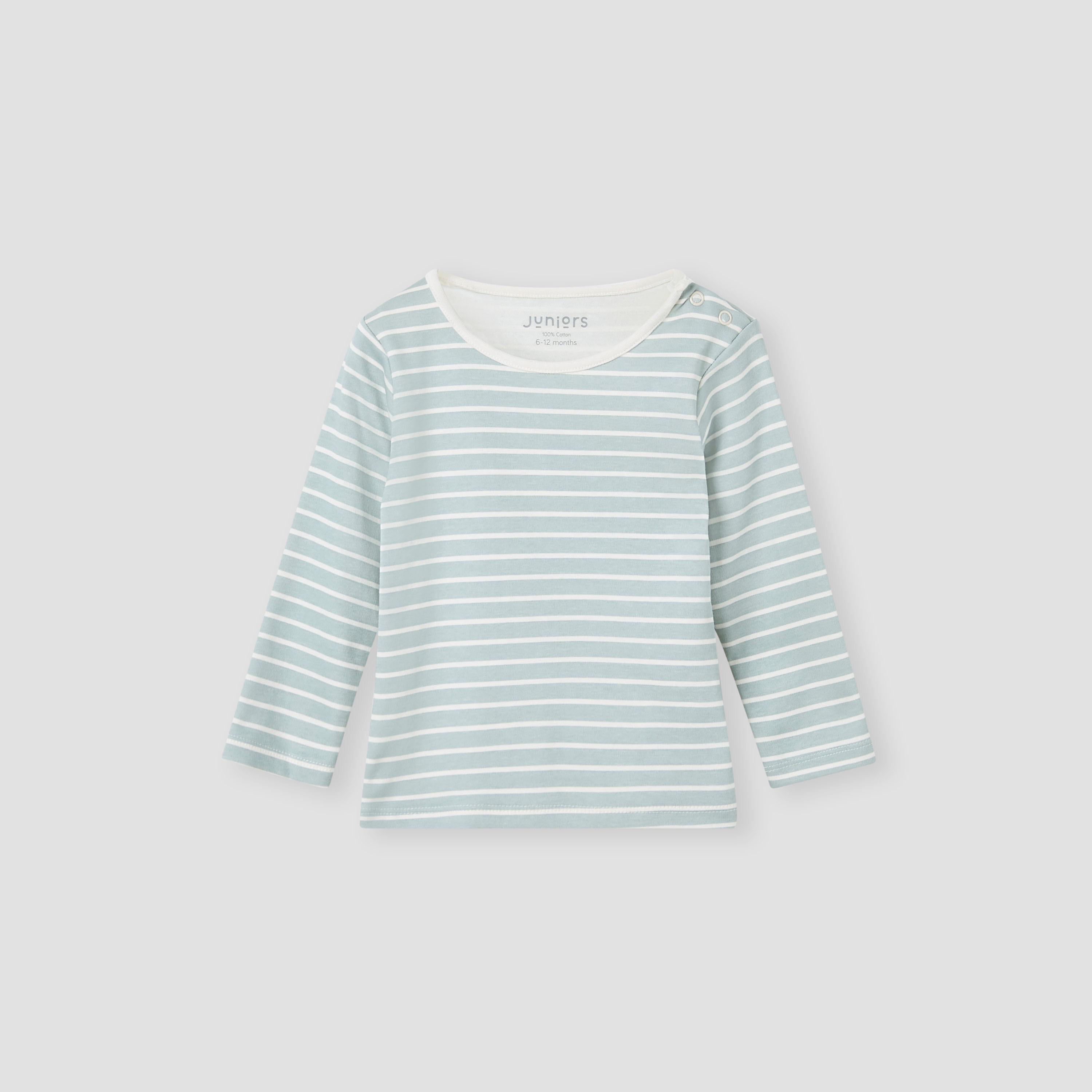 Juniors Striped T-shirt and Pyjama Set-baby-boys-clothing-nightwear-pyjamasets-image-3