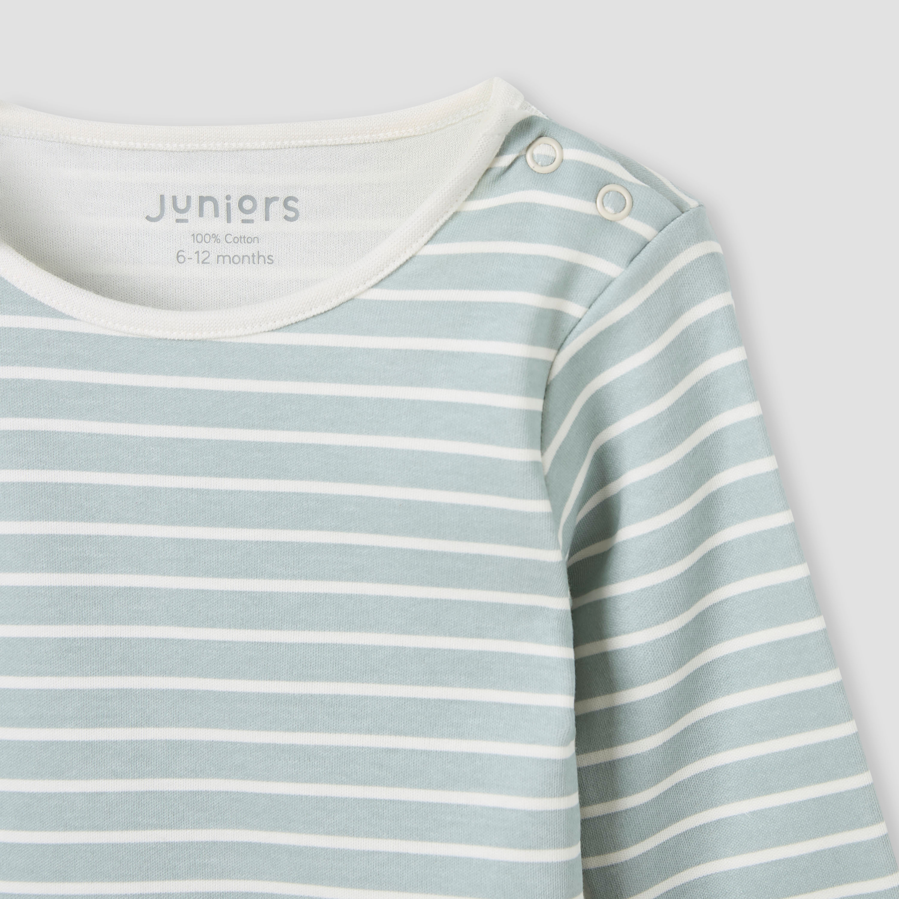 Juniors Striped T-shirt and Pyjama Set-baby-boys-clothing-nightwear-pyjamasets-image-5