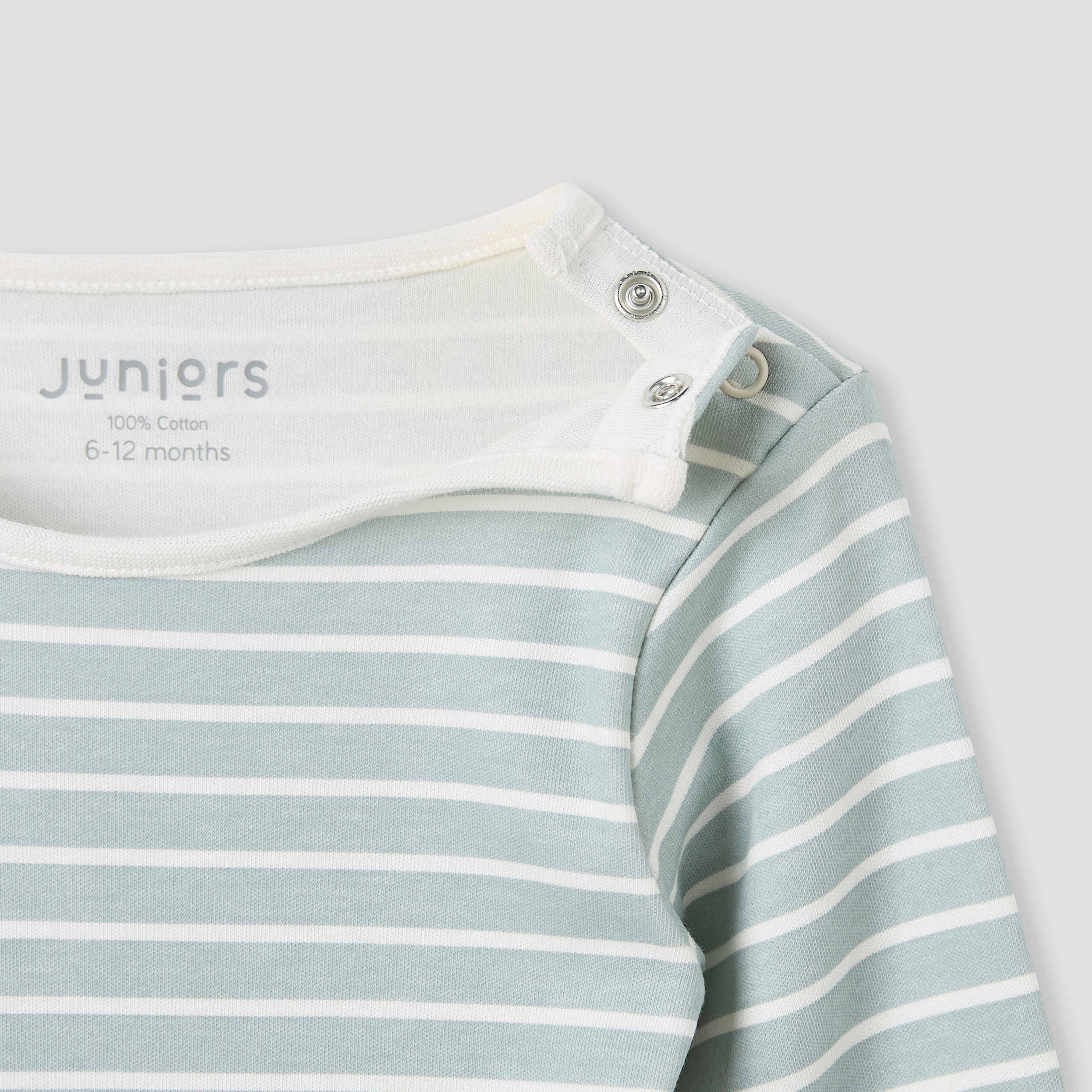 Juniors Striped T-shirt and Pyjama Set-baby-boys-clothing-nightwear-pyjamasets-image-7
