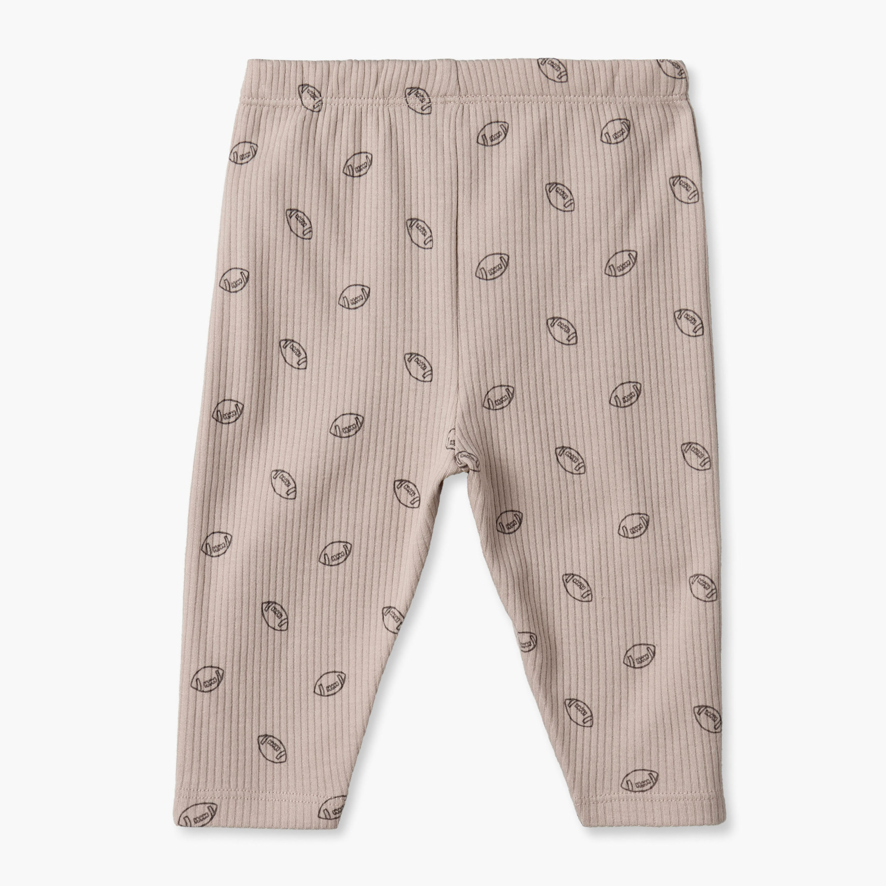 Juniors Cotton Round Neck Long Sleeves Pyjama Set with Rugby Ball Print-baby-boys-clothing-nightwear-pyjamasets-image-5