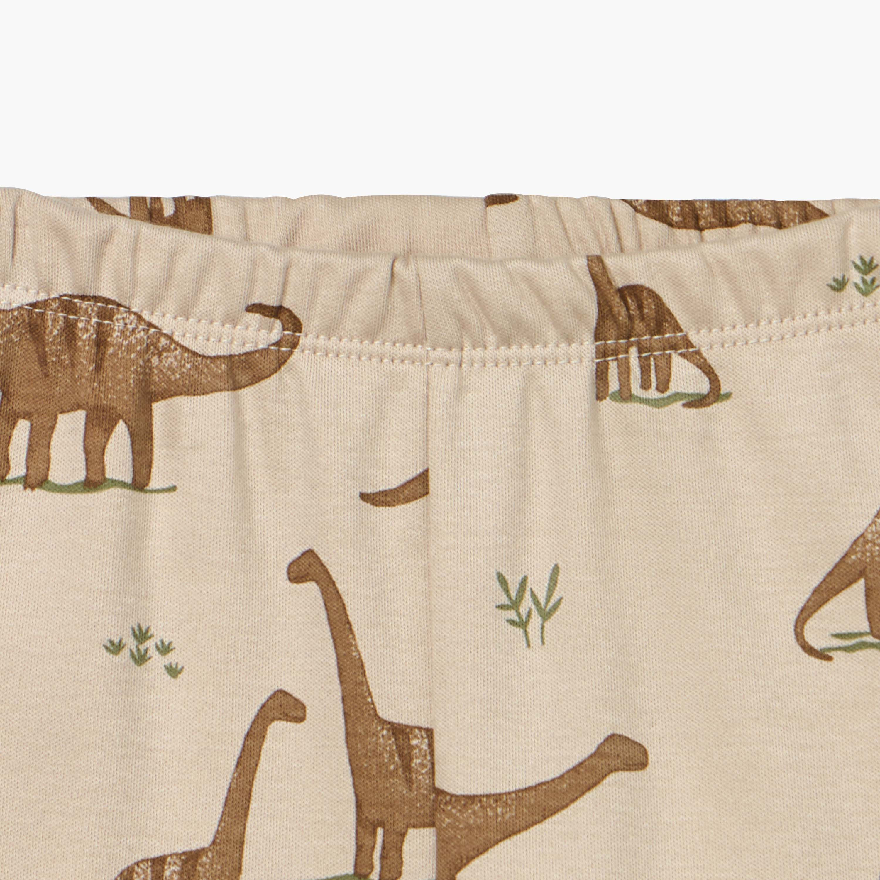 Juniors Dinosaur Print T-Shirt and Pyjama Set-baby-boys-clothing-nightwear-pyjamasets-image-6