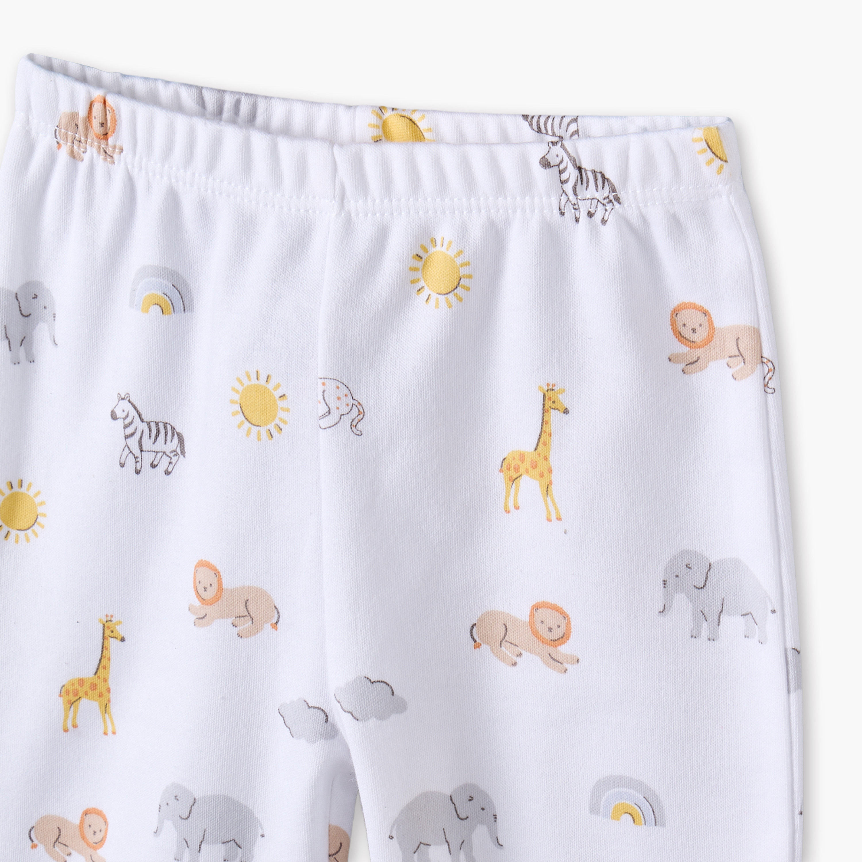 طقم بيجاما قطن بياقة مستديرة وأكمام طويلة وطبعات من جونيورز-baby-boys-clothing-nightwear-pyjamasets-image-7