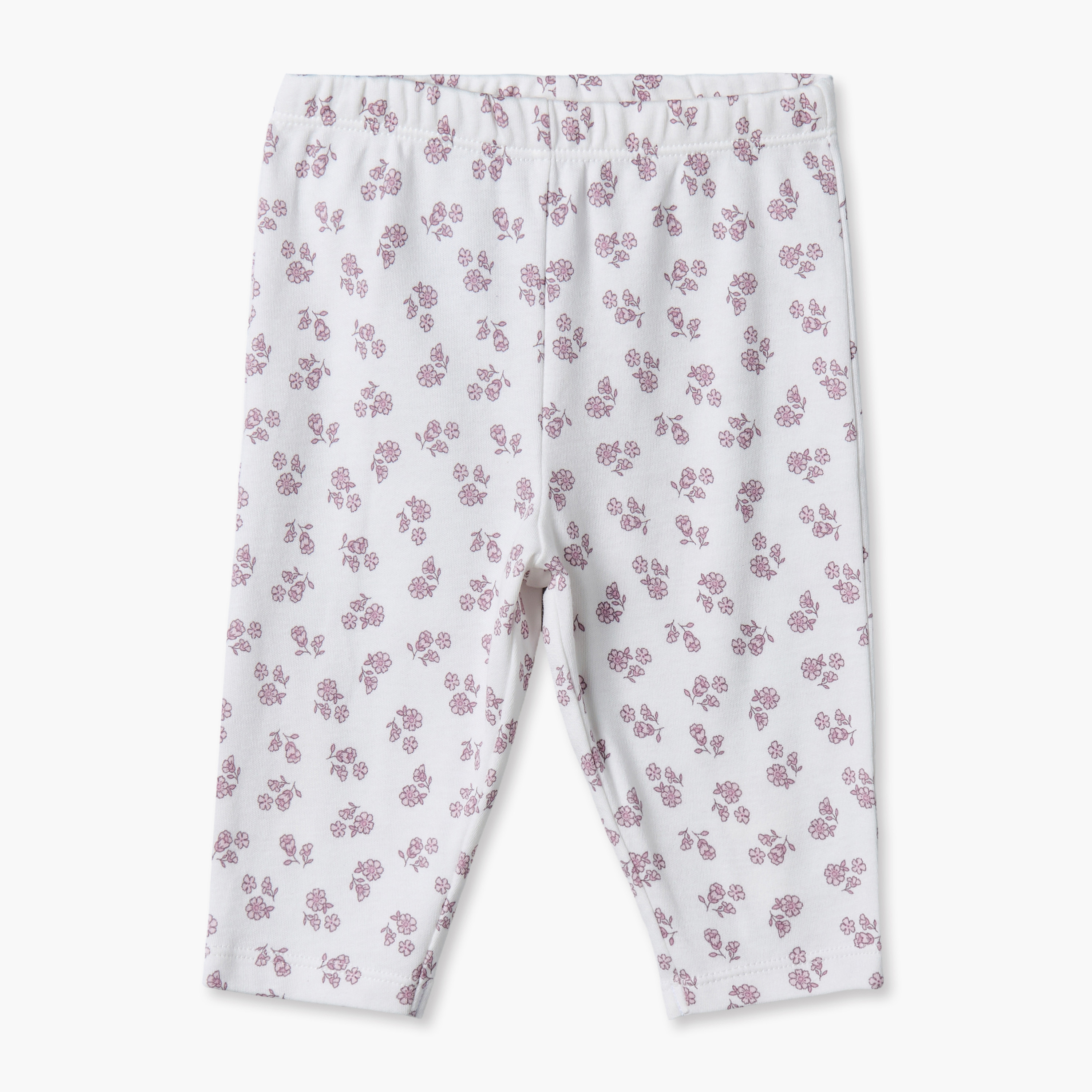 طقم بيجاما قطن بياقة ضيقة وأكمام طويلة وطبعات من جونيورز-baby-girls-clothing-nightwear-pyjamasets-image-3