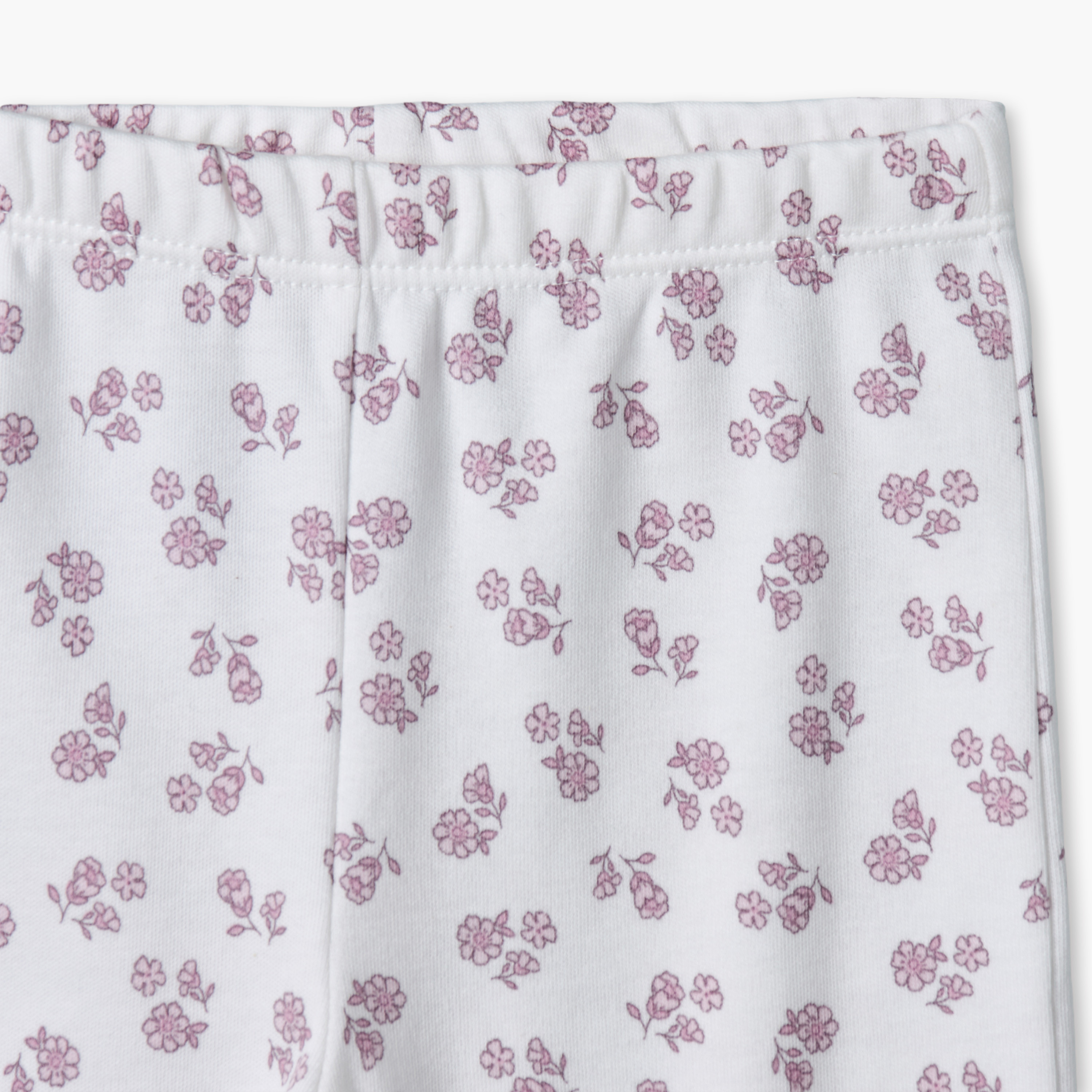طقم بيجاما قطن بياقة ضيقة وأكمام طويلة وطبعات من جونيورز-baby-girls-clothing-nightwear-pyjamasets-image-8