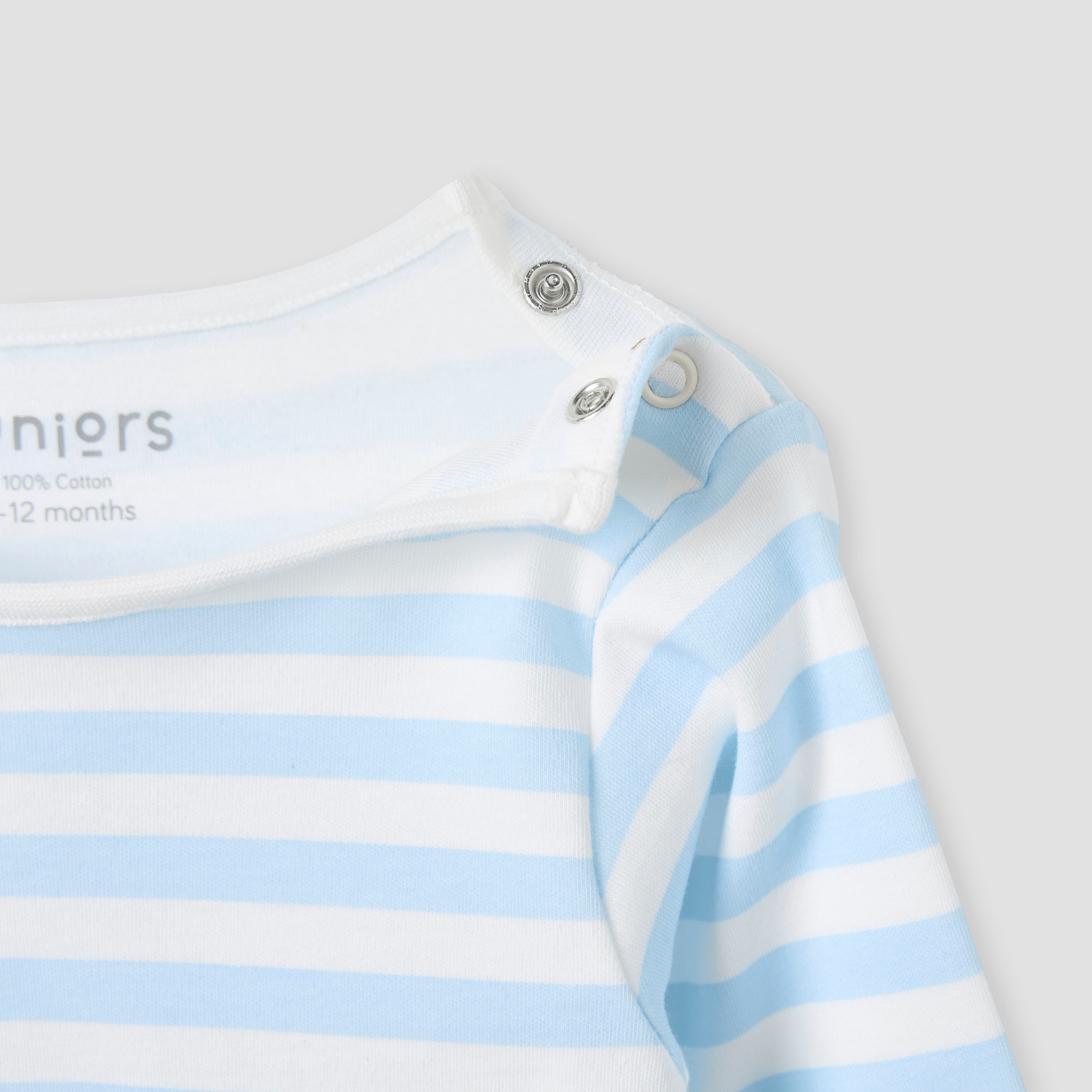 Juniors Striped T-shirt and Pyjama Set-baby-boys-clothing-nightwear-pyjamasets-image-7